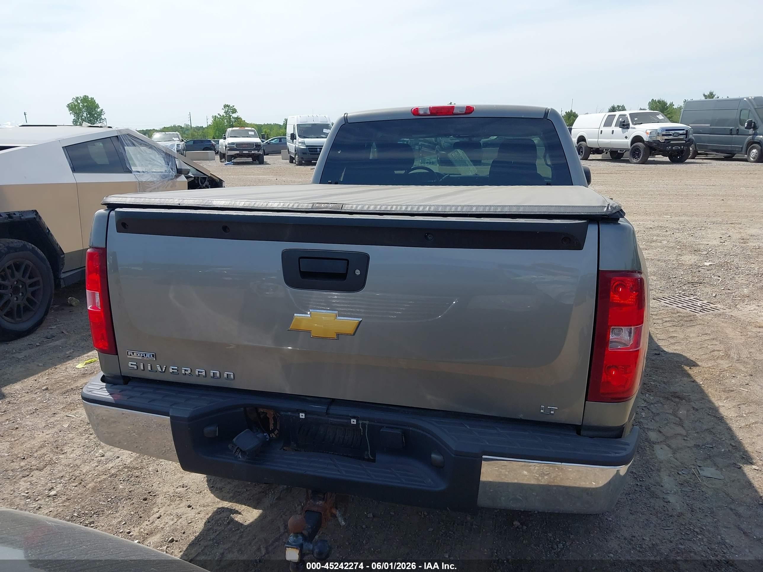 2009 Chevrolet Silverado 1500 Lt Gray vin: 1GCEK29019Z105914