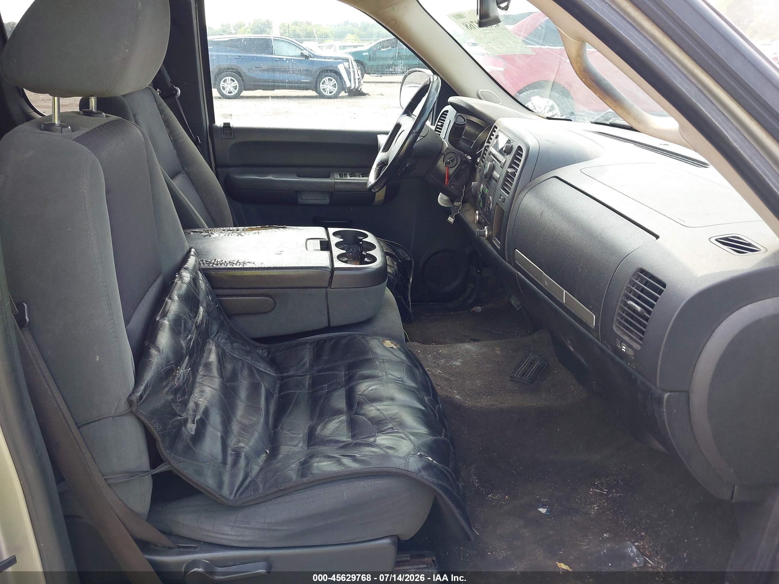 2009 Chevrolet Silverado 1500 Lt Beige vin: 1GCEK29019Z152490
