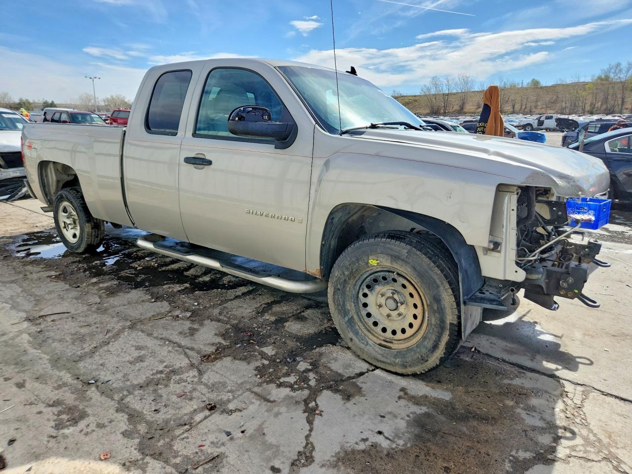 2009 Chevrolet Silverado K1500 Lt Beige vin: 1GCEK29019Z171590