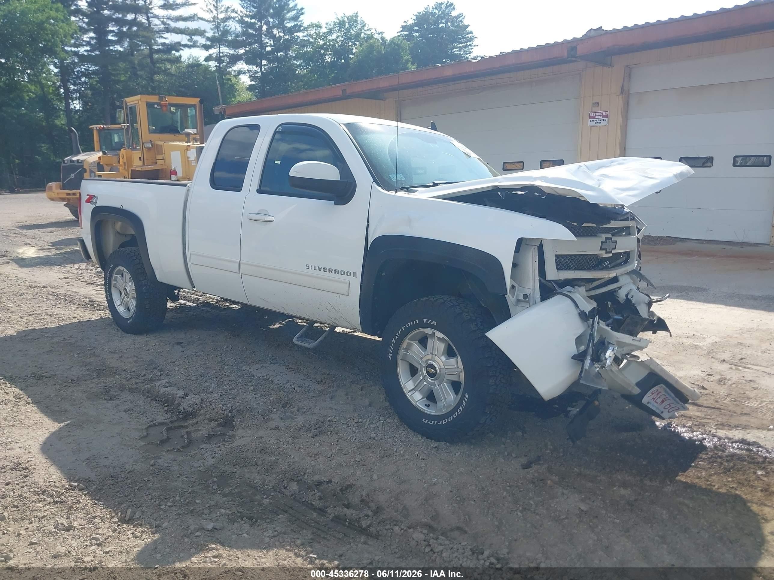 2009 Chevrolet Silverado 1500 Lt Белый vin: 1GCEK29019Z221730