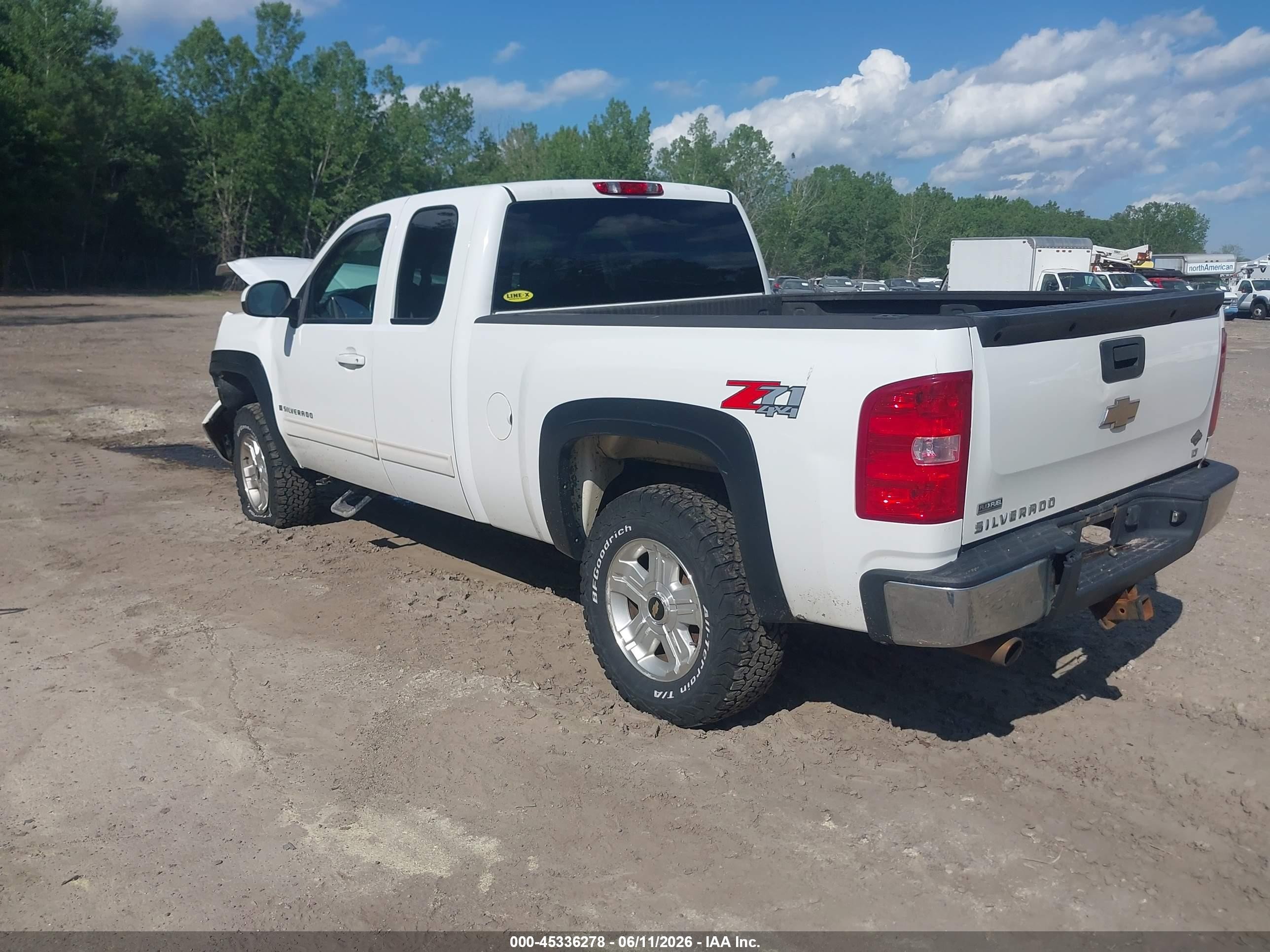 2009 Chevrolet Silverado 1500 Lt Белый vin: 1GCEK29019Z221730