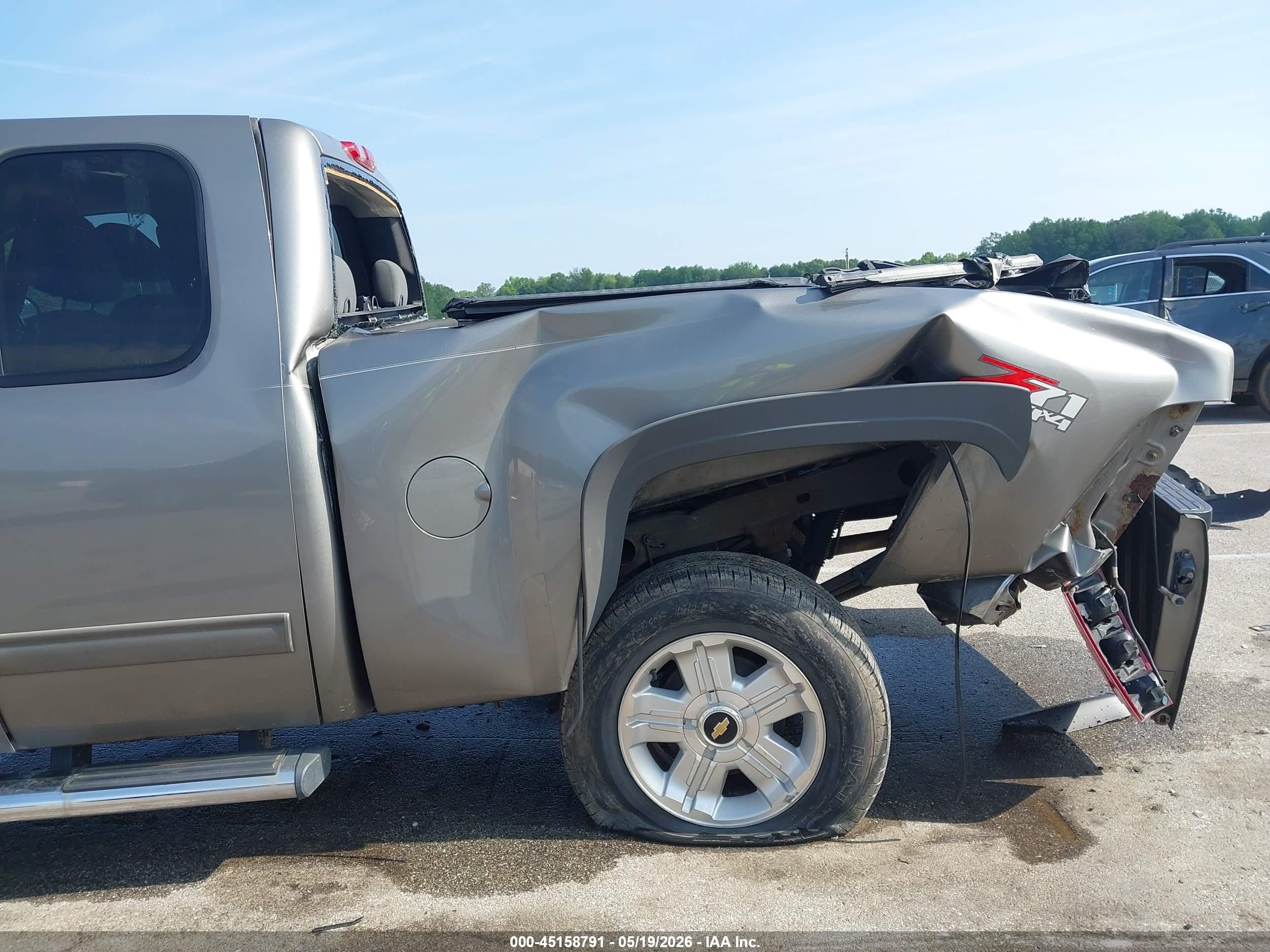 2009 Chevrolet Silverado 1500 Lt Gray vin: 1GCEK29029Z140784