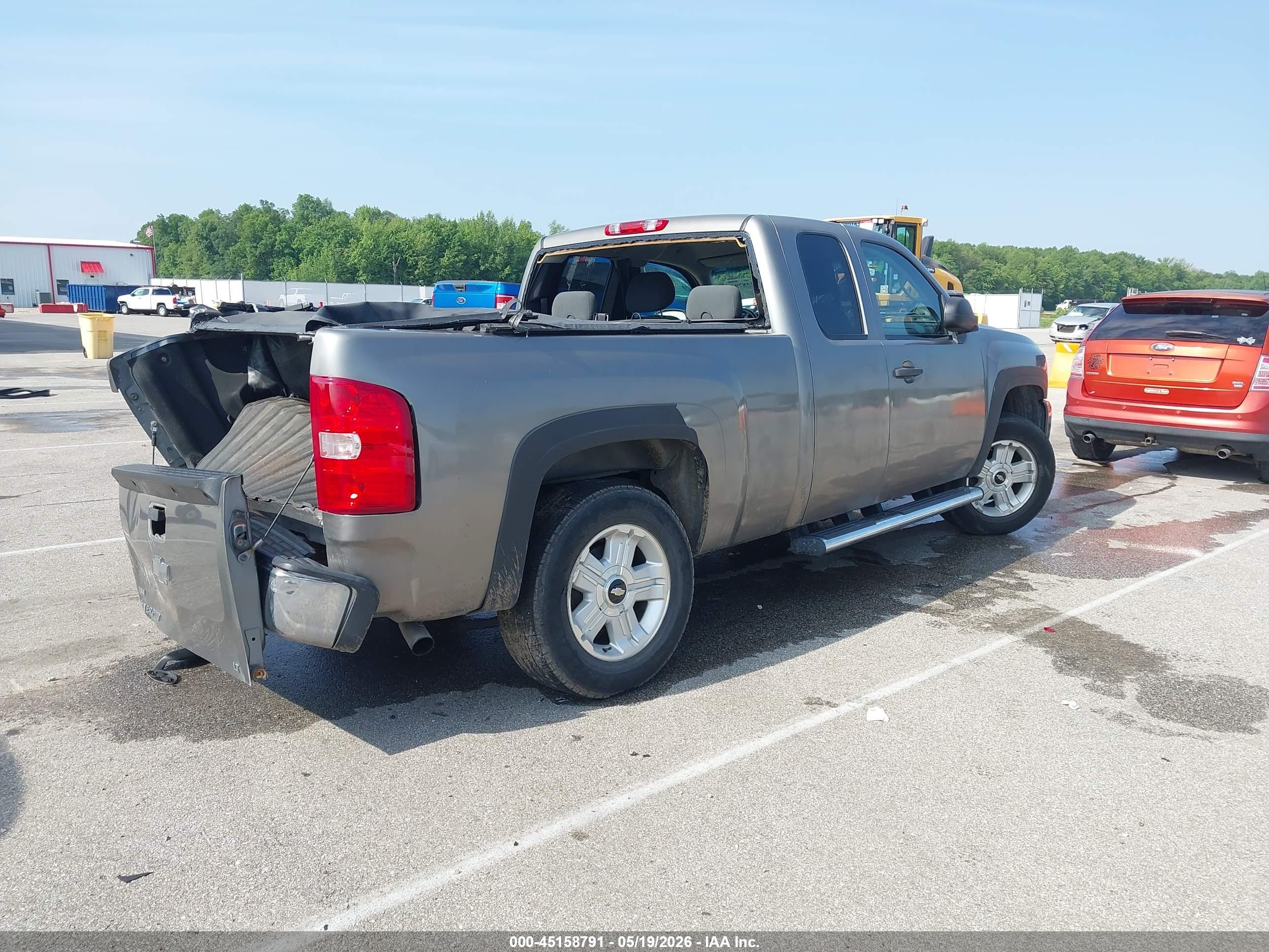2009 Chevrolet Silverado 1500 Lt Gray vin: 1GCEK29029Z140784
