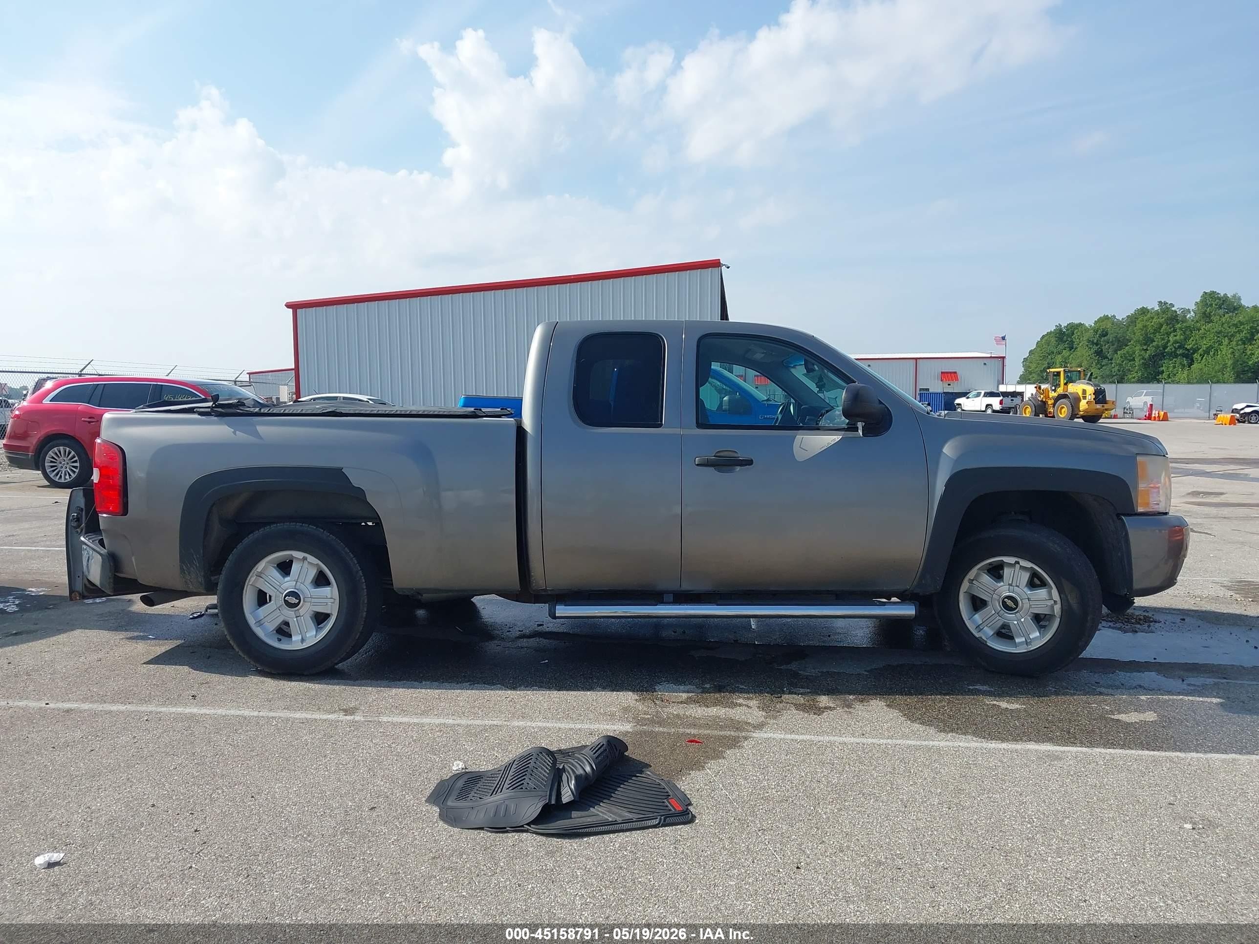 2009 Chevrolet Silverado 1500 Lt Gray vin: 1GCEK29029Z140784