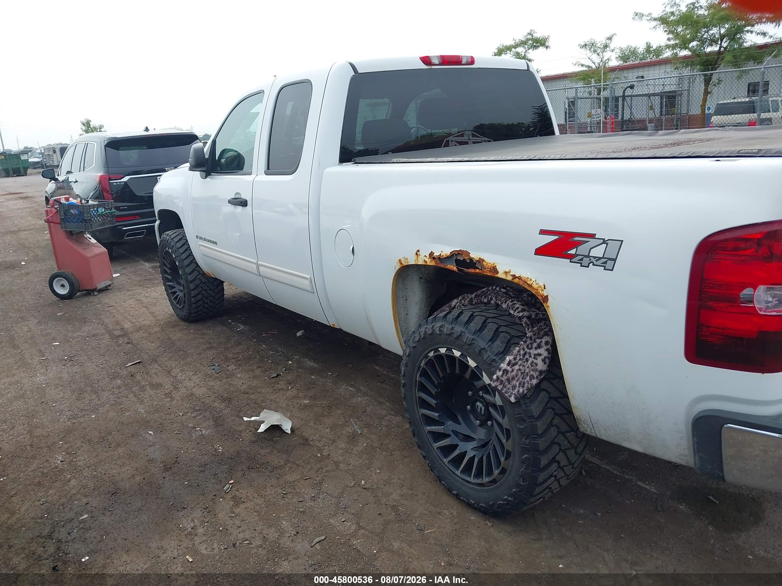 2009 Chevrolet Silverado 1500 Lt White vin: 1GCEK29029Z180671
