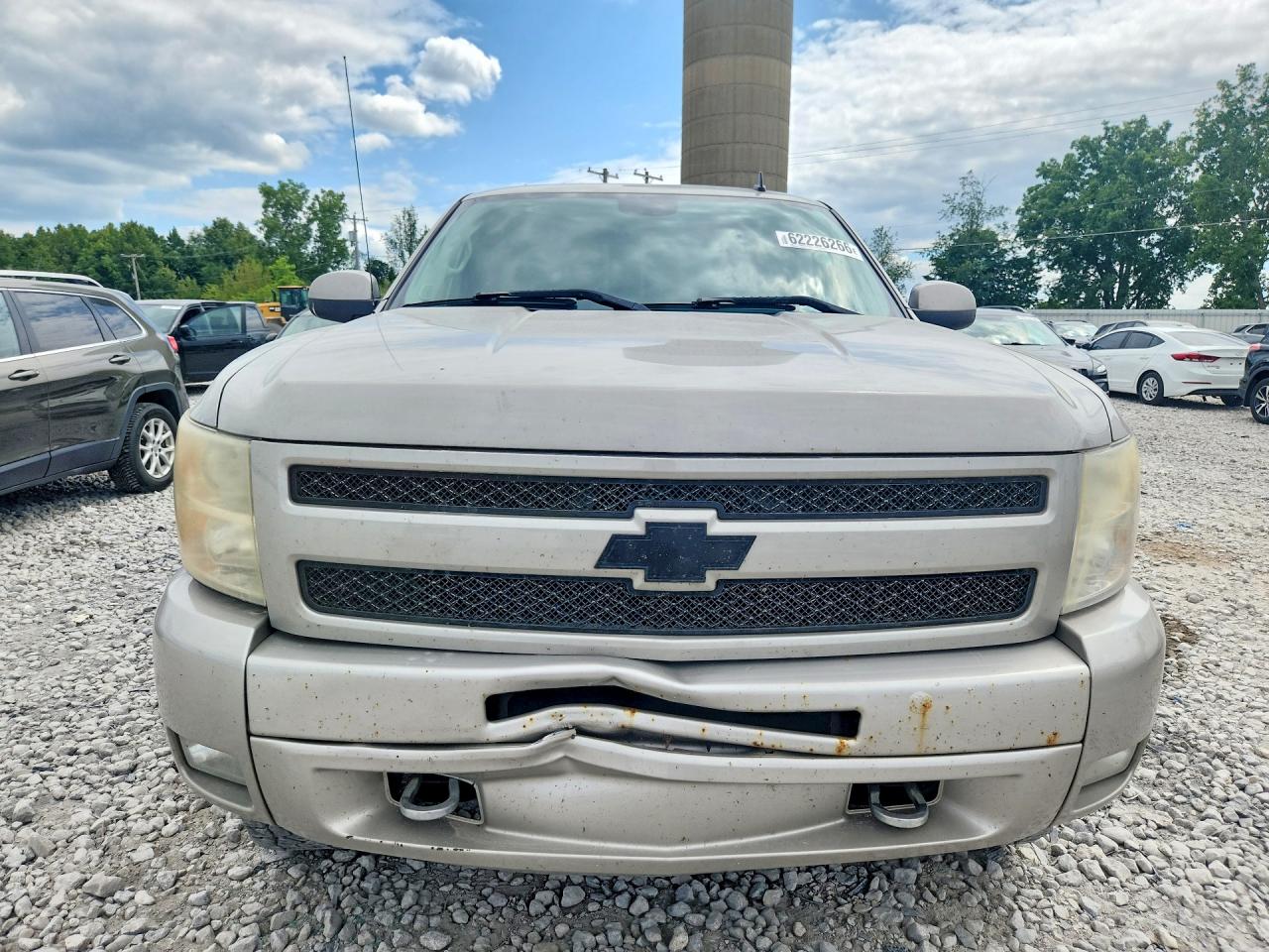 2009 Chevrolet Silverado K1500 Lt Beige vin: 1GCEK29029Z254431