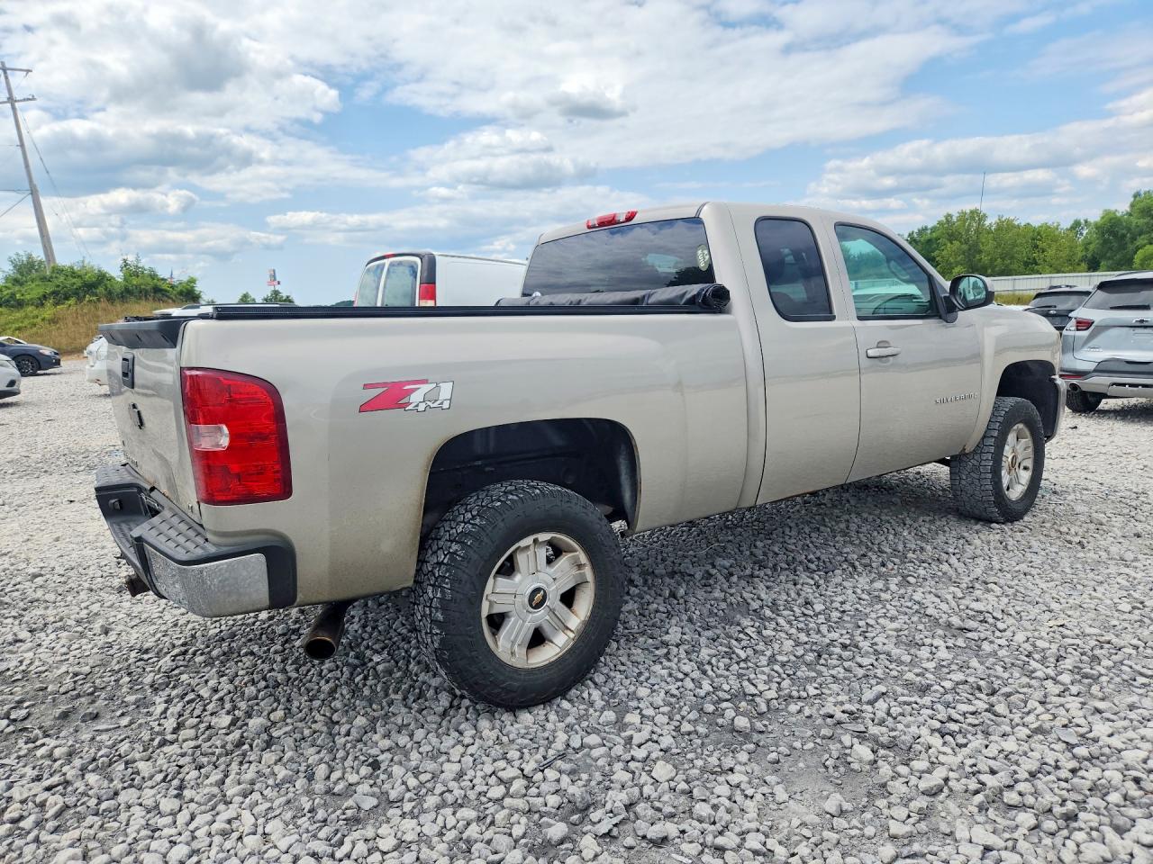 2009 Chevrolet Silverado K1500 Lt Beige vin: 1GCEK29029Z254431
