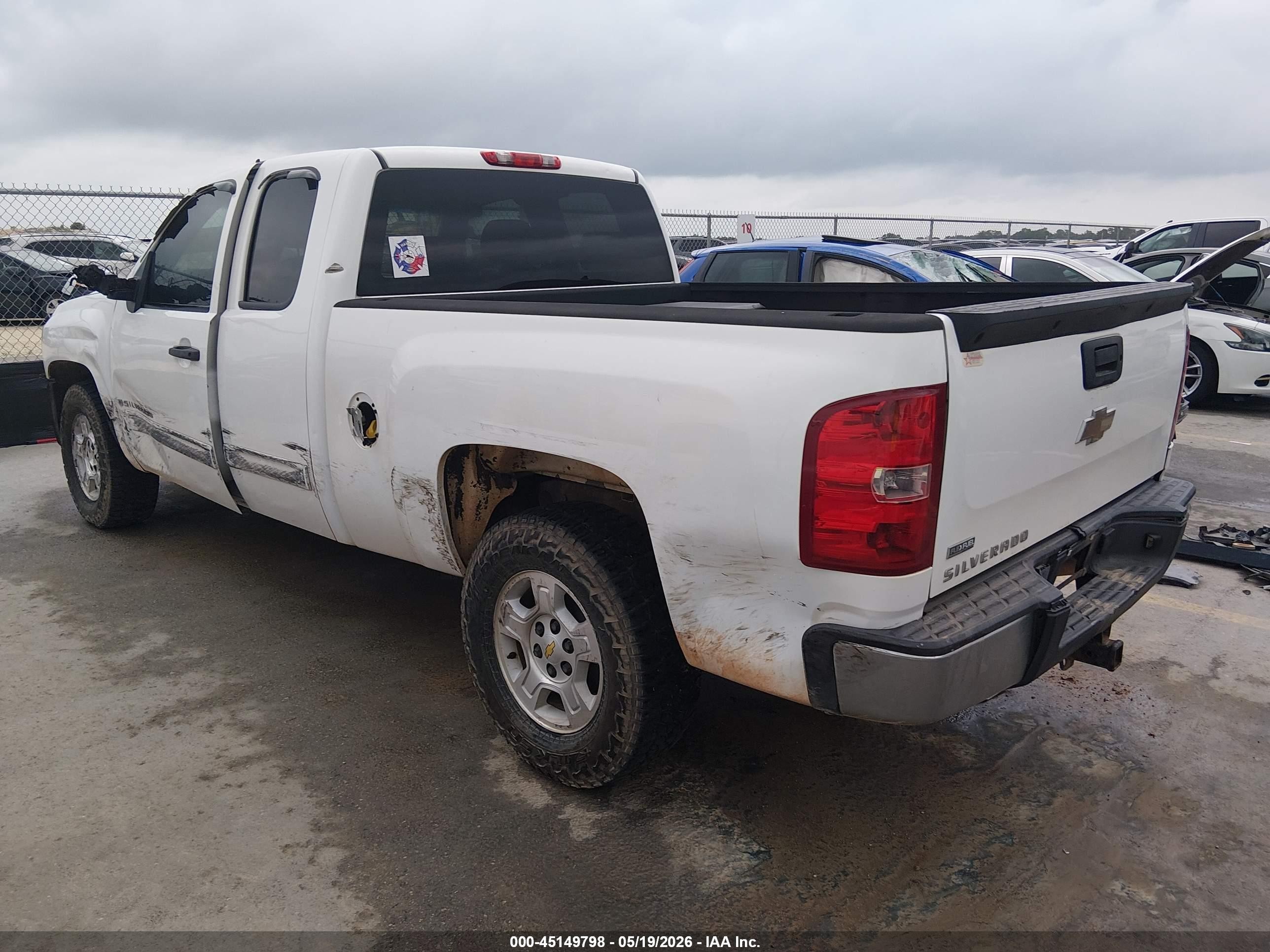 2009 Chevrolet Silverado 1500 Lt Белый vin: 1GCEK29029Z274663