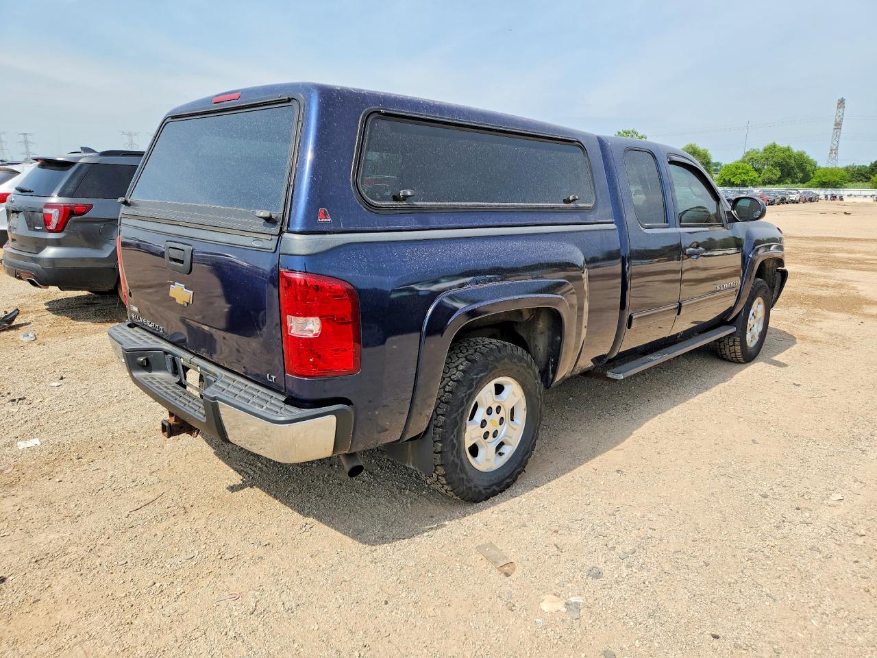 2009 Chevrolet Silverado K1500 Lt Blue vin: 1GCEK29039Z153477
