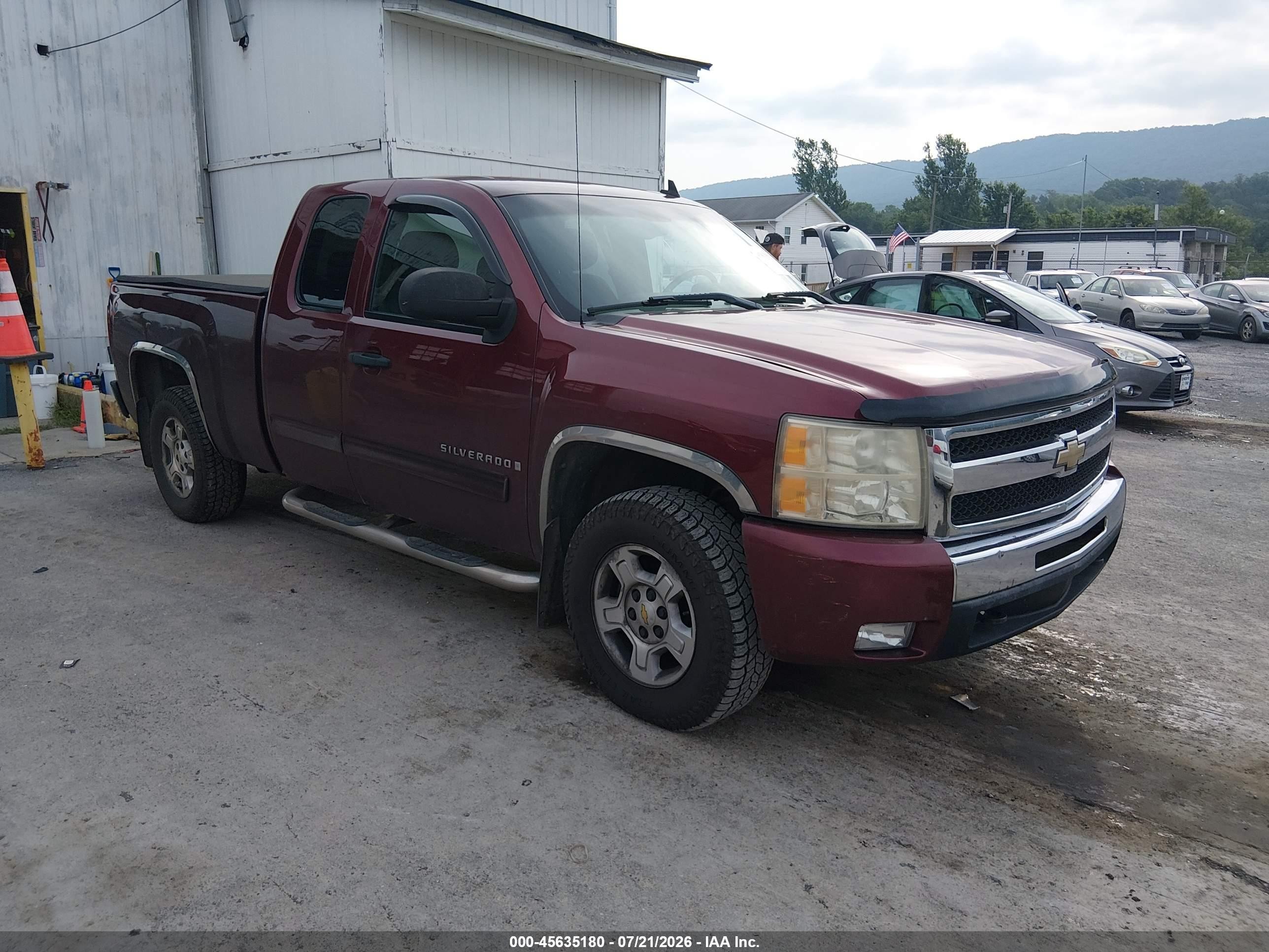2009 Chevrolet Silverado 1500 Lt Бордовый vin: 1GCEK29039Z223026