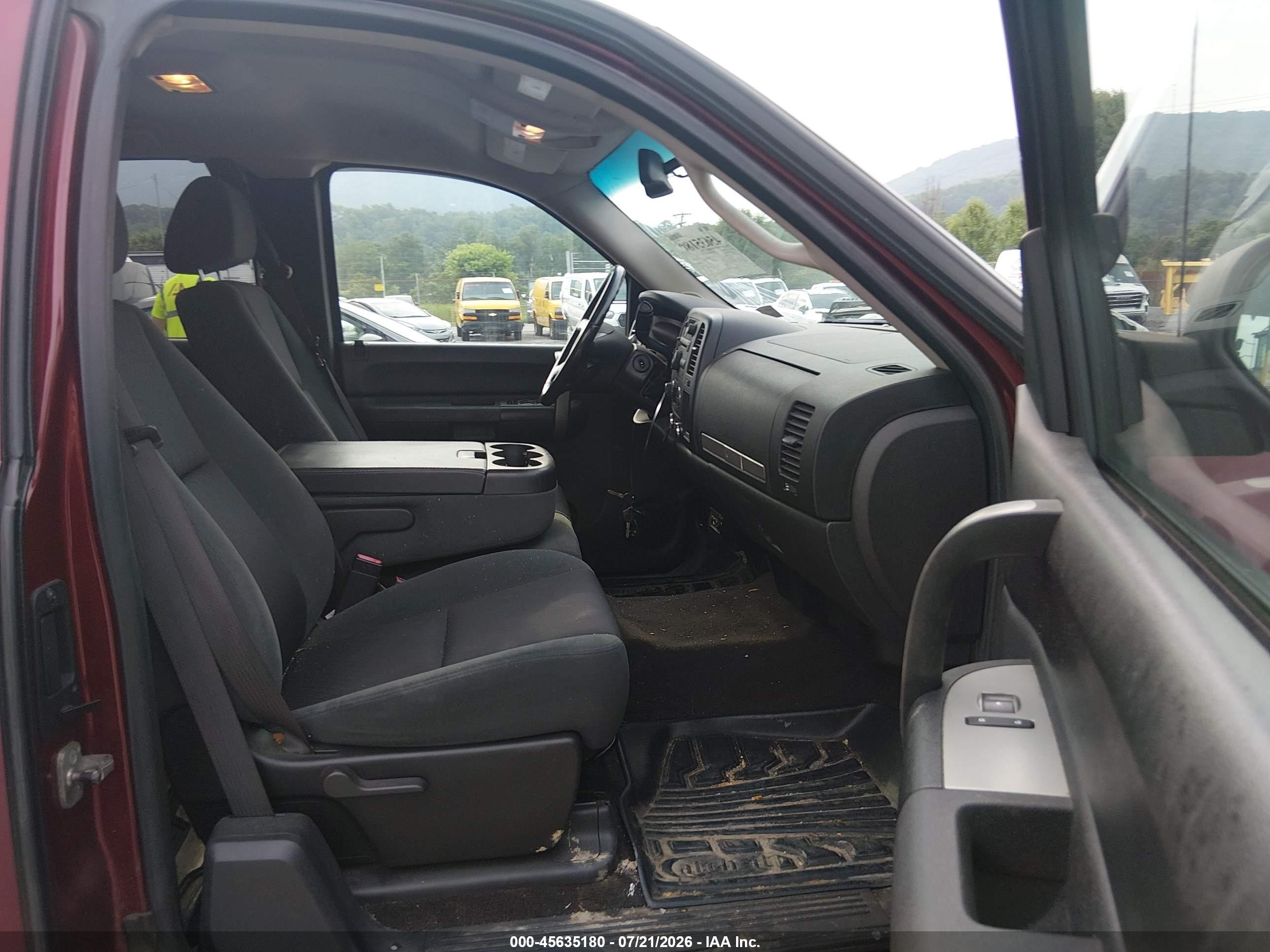 2009 Chevrolet Silverado 1500 Lt Burgundy vin: 1GCEK29039Z223026