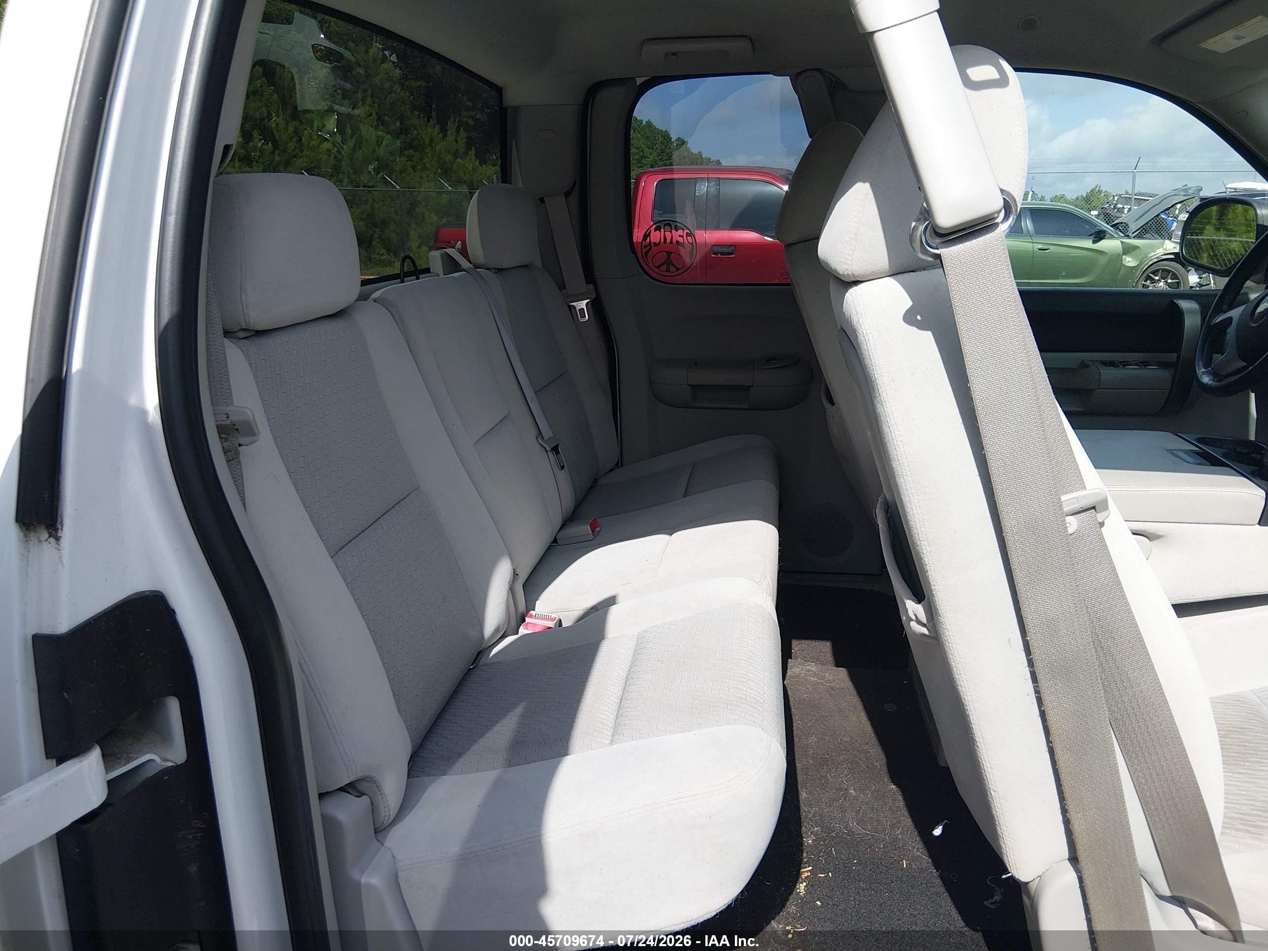 2009 Chevrolet Silverado 1500 Lt White vin: 1GCEK29039Z298342