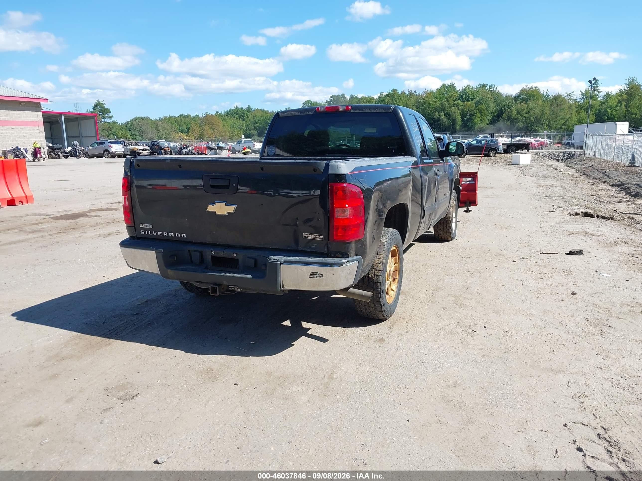 2009 Chevrolet Silverado 1500 Lt Black vin: 1GCEK29049Z184155