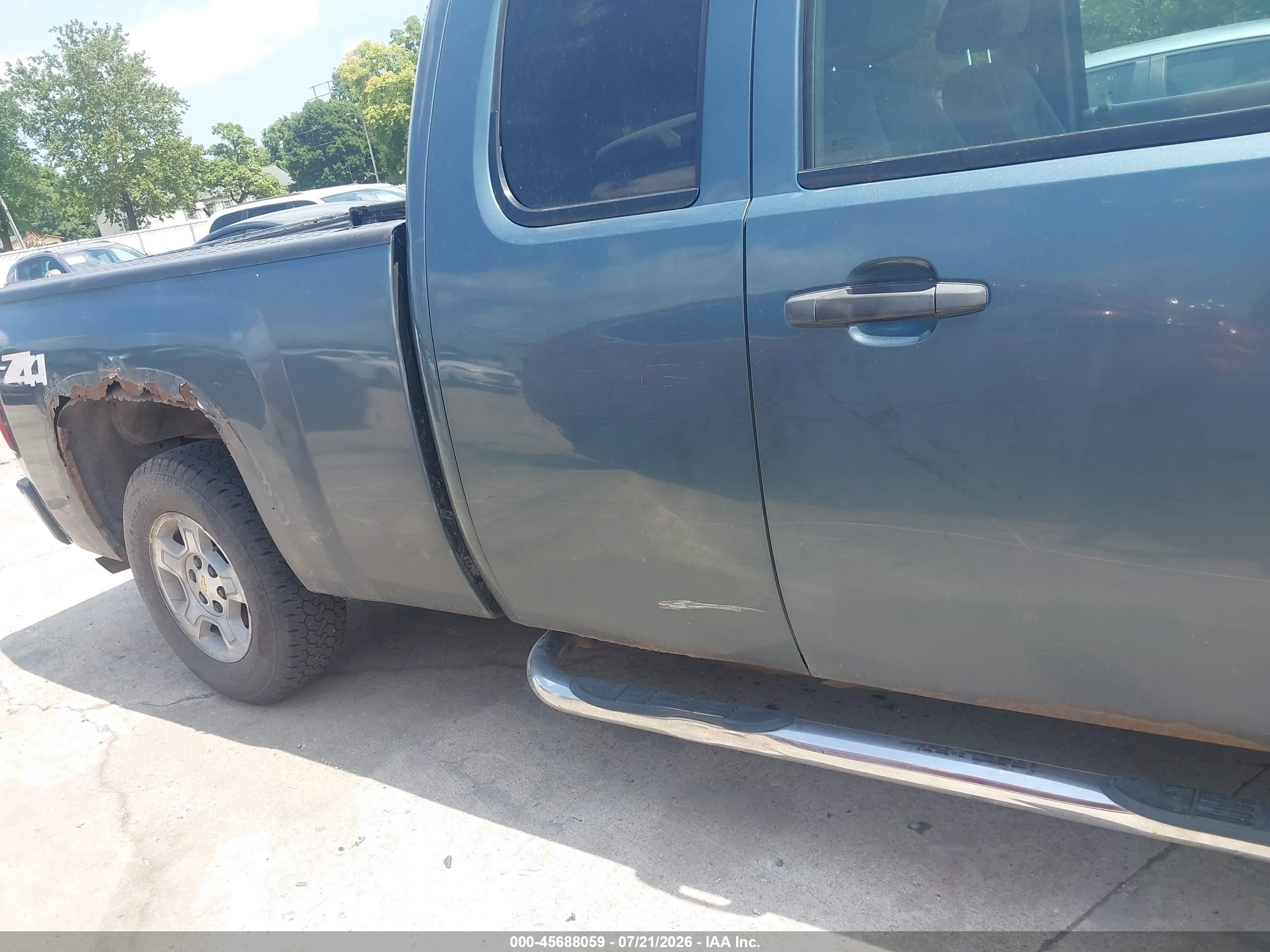 2009 Chevrolet Silverado 1500 Lt Blue vin: 1GCEK29049Z227571