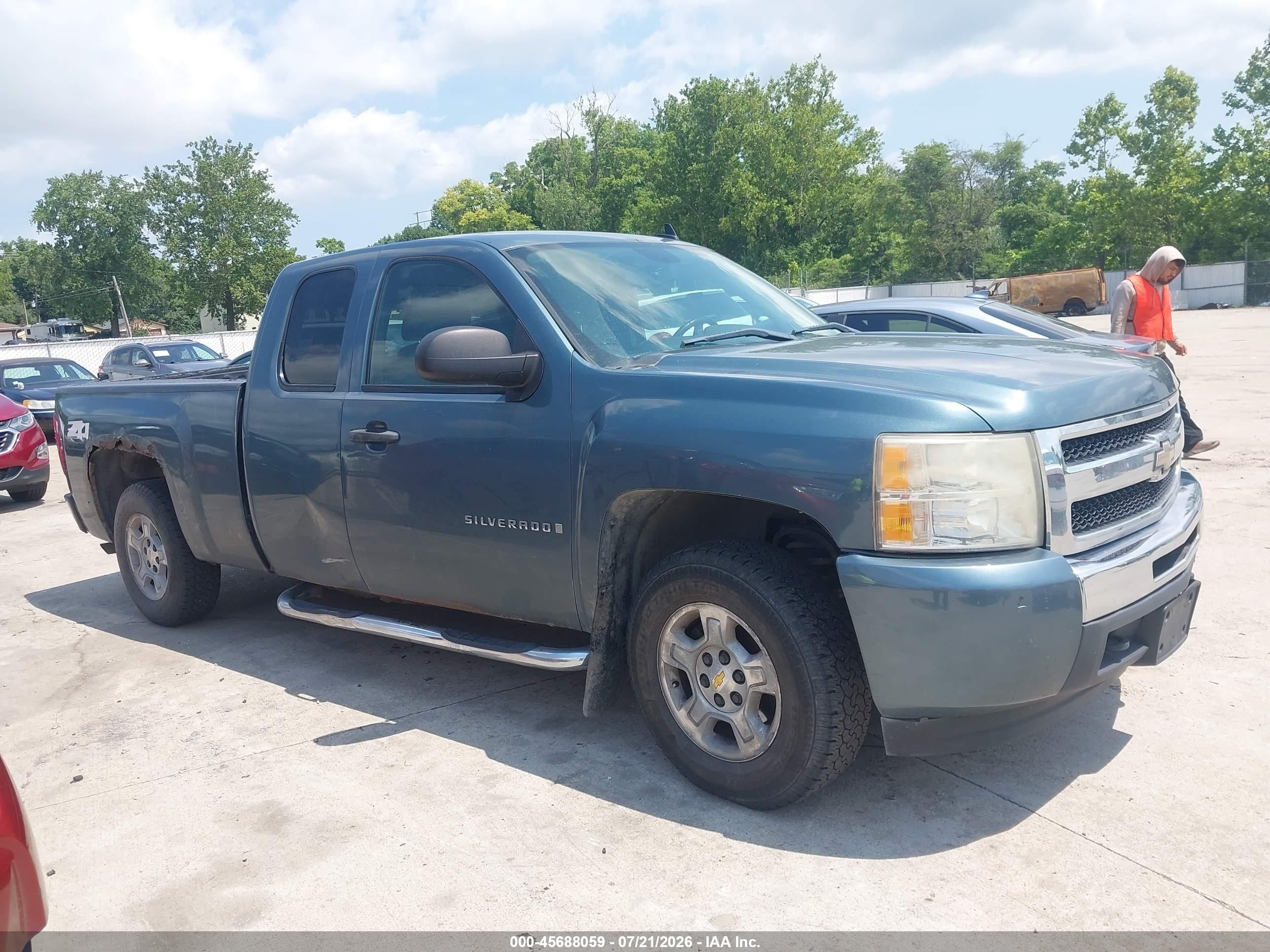 2009 Chevrolet Silverado 1500 Lt Blue vin: 1GCEK29049Z227571