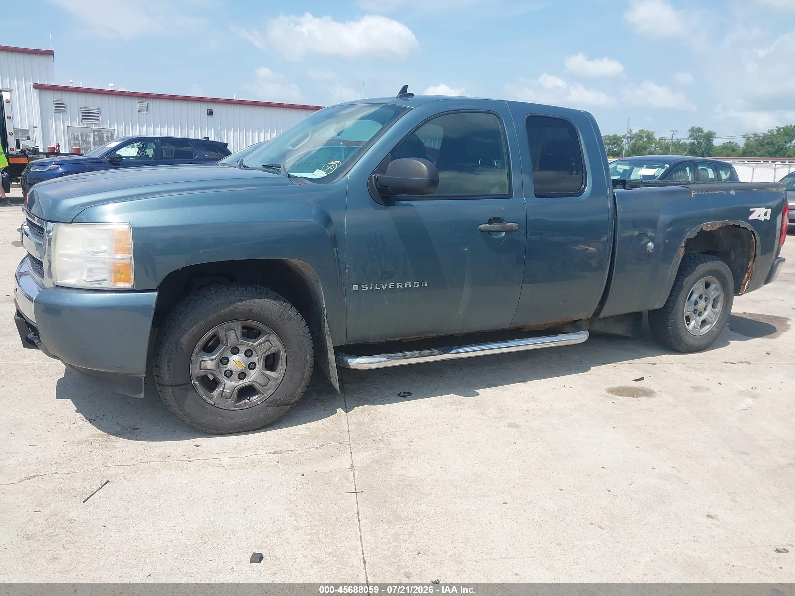 2009 Chevrolet Silverado 1500 Lt Blue vin: 1GCEK29049Z227571