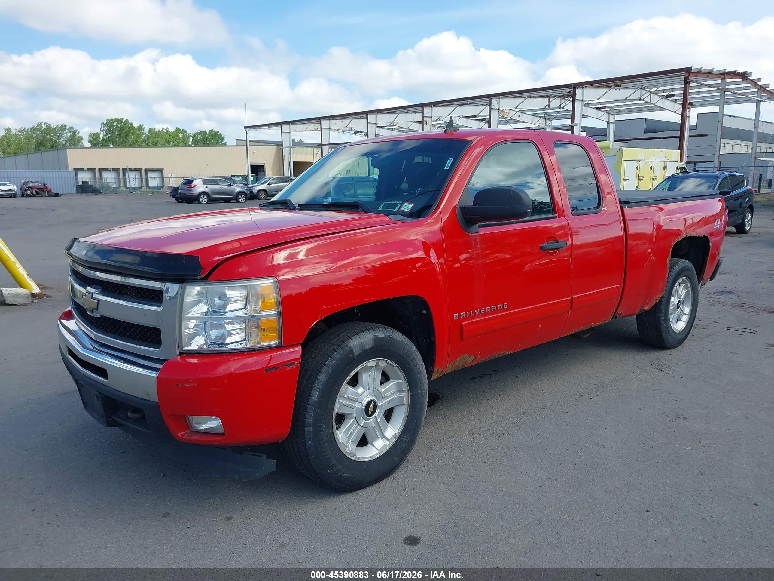 2009 Chevrolet Silverado 1500 Lt Red vin: 1GCEK29049Z272770