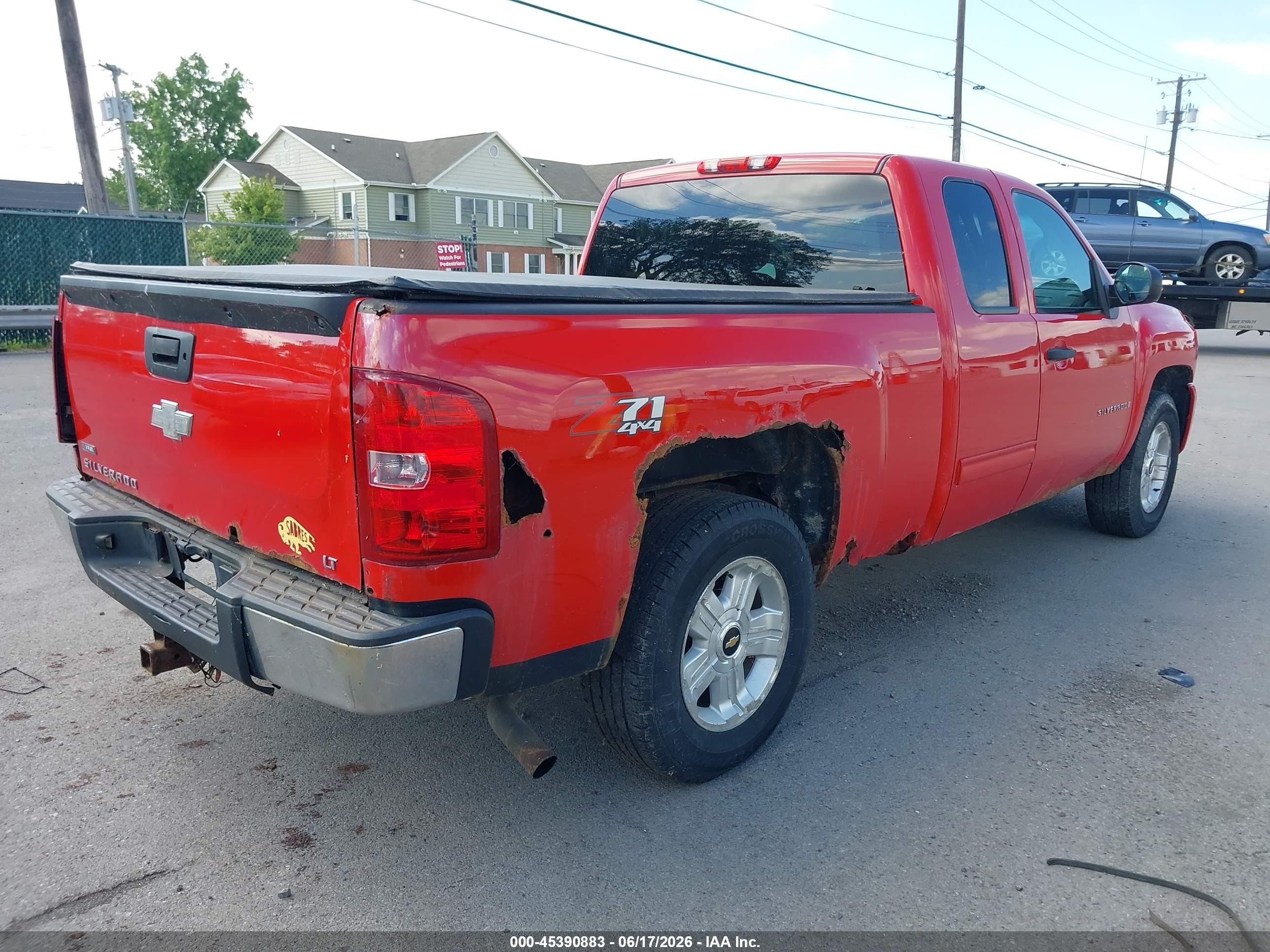 2009 Chevrolet Silverado 1500 Lt Red vin: 1GCEK29049Z272770