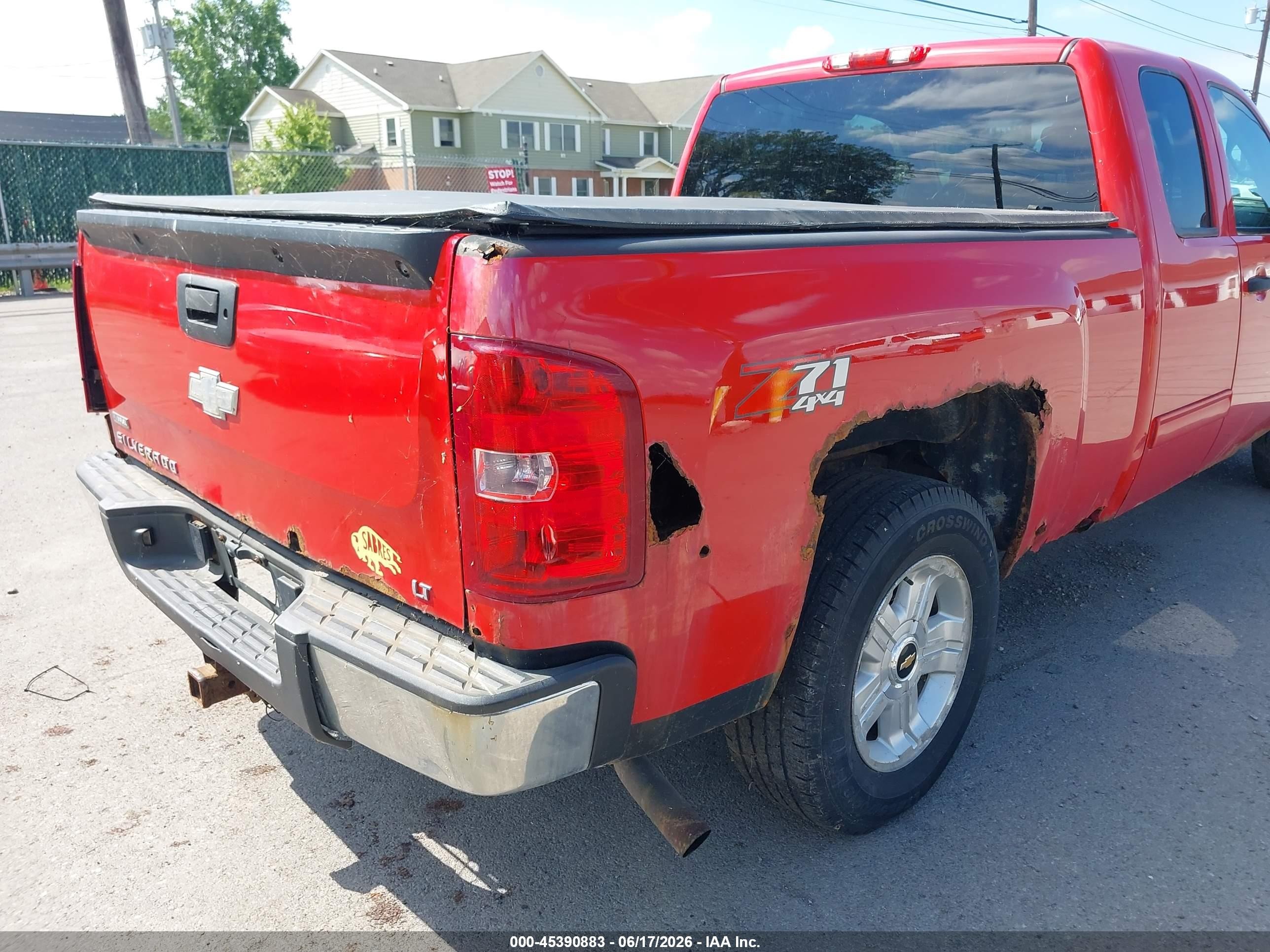 2009 Chevrolet Silverado 1500 Lt Red vin: 1GCEK29049Z272770