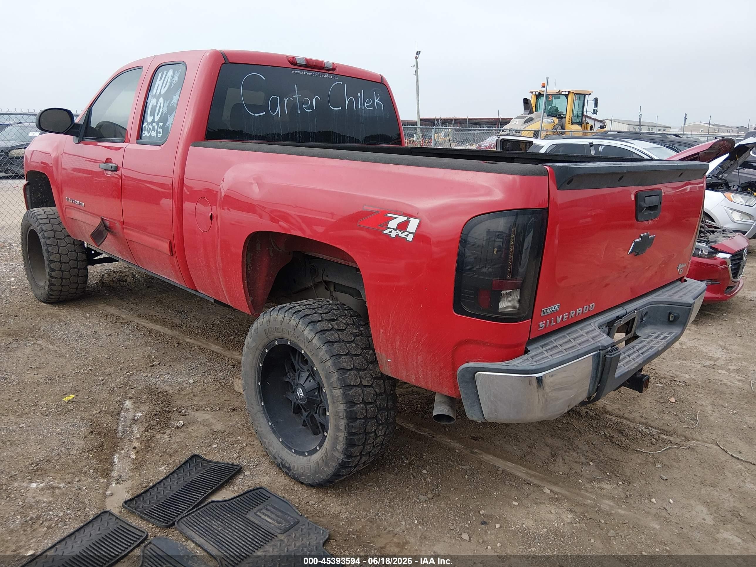 2009 Chevrolet Silverado 1500 Lt Red vin: 1GCEK29049Z296650