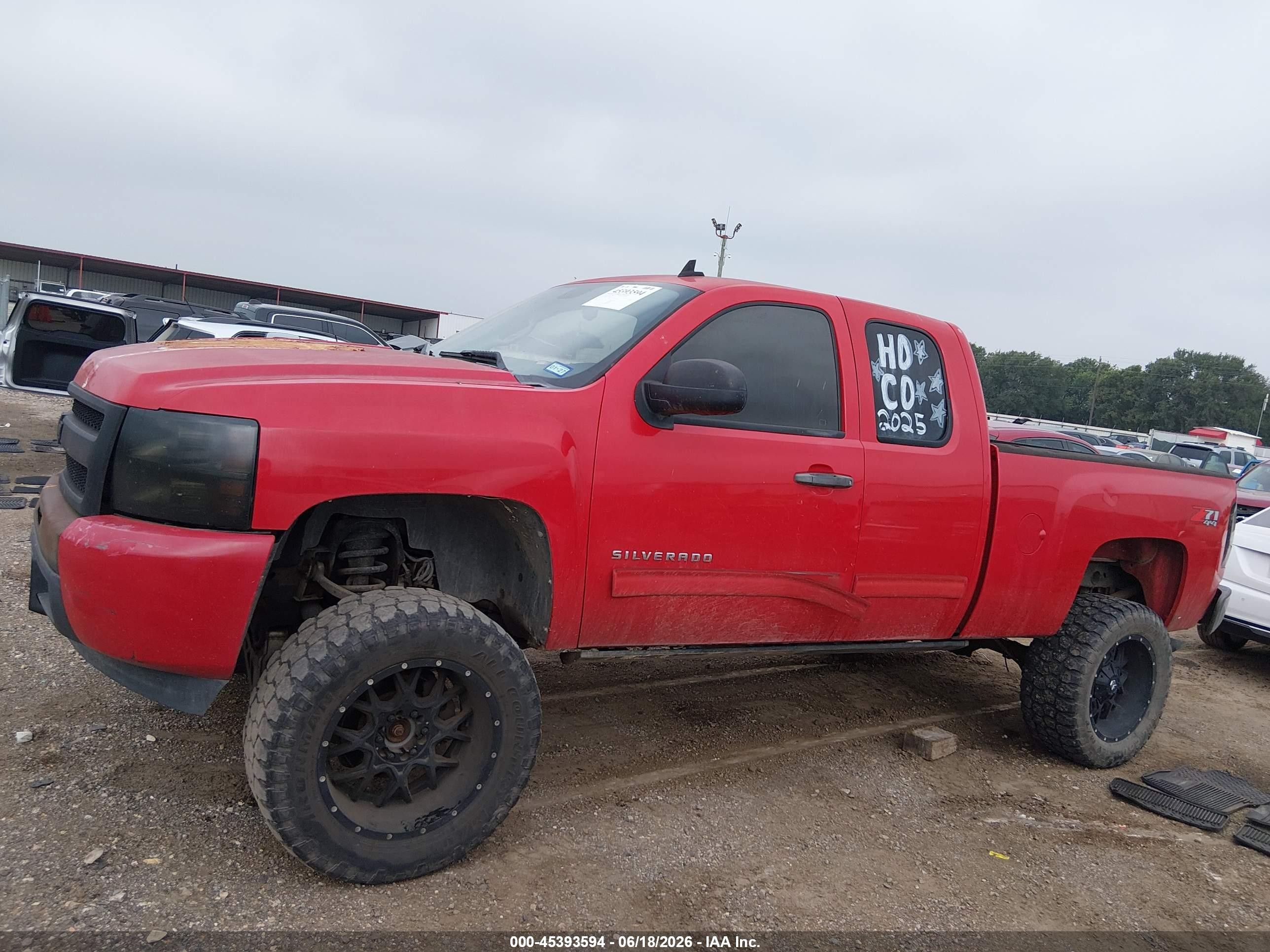 2009 Chevrolet Silverado 1500 Lt Red vin: 1GCEK29049Z296650