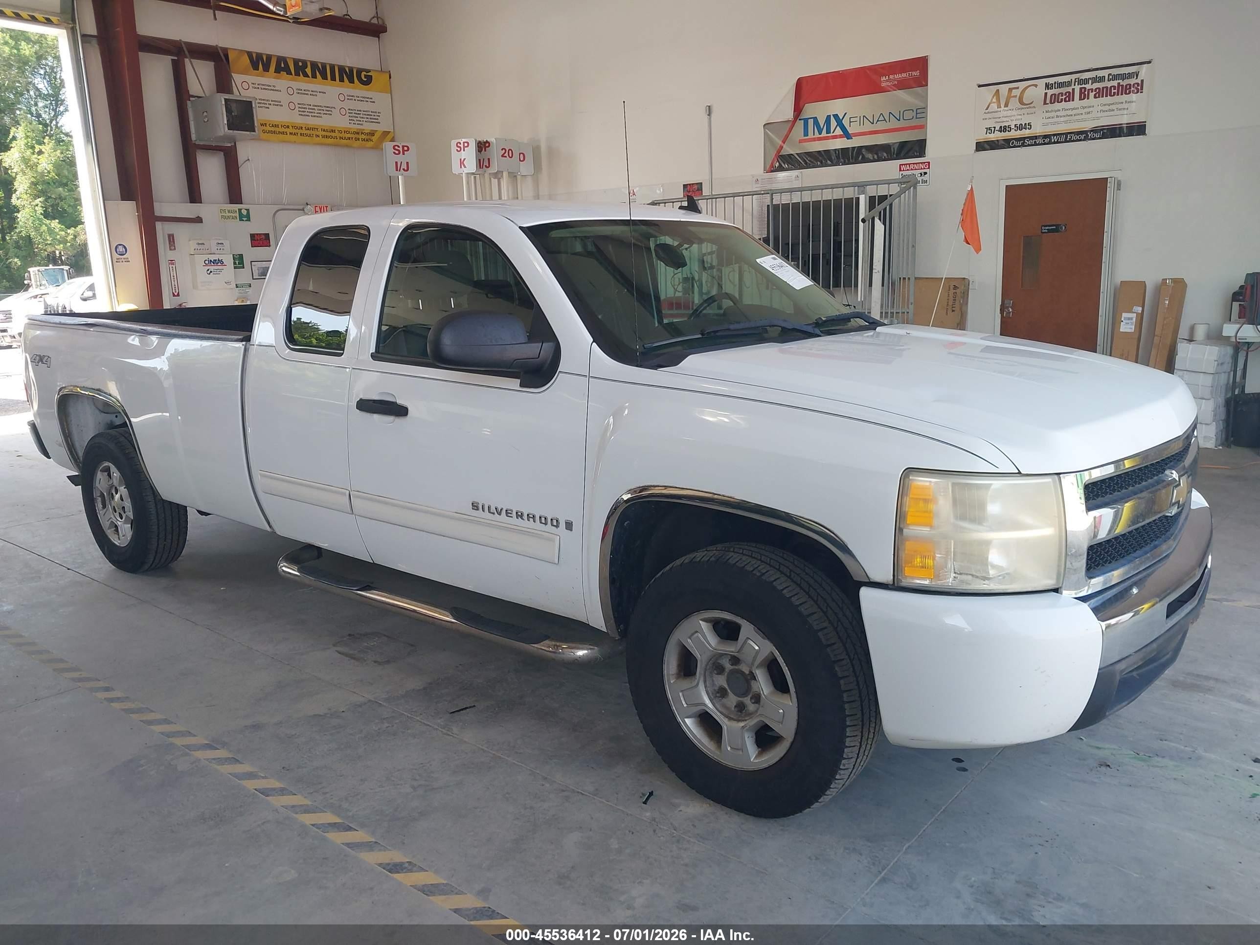 2009 Chevrolet Silverado 1500 Lt White vin: 1GCEK29059E145145