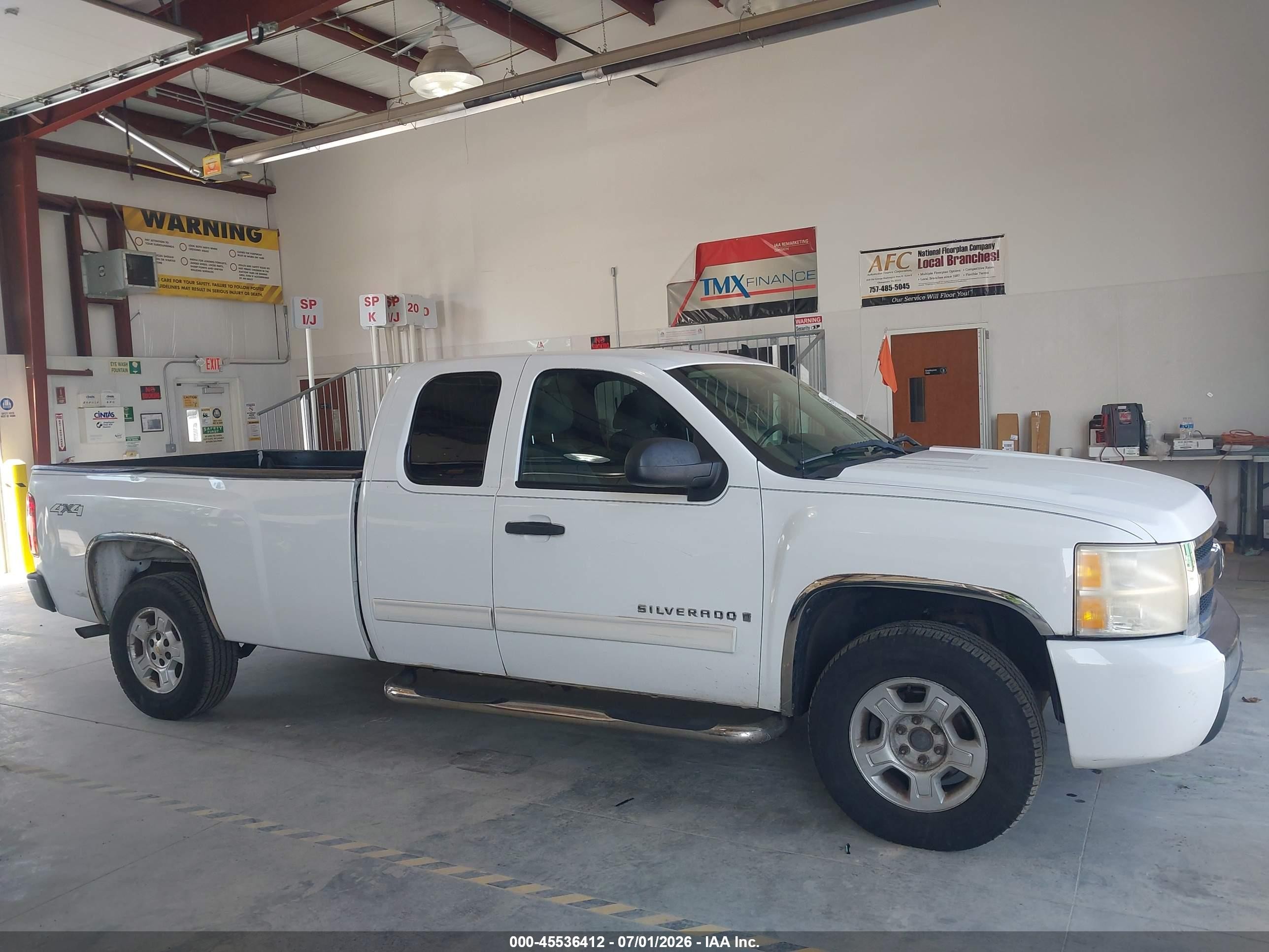 2009 Chevrolet Silverado 1500 Lt White vin: 1GCEK29059E145145