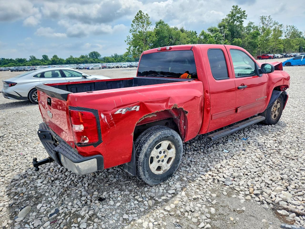 2009 Chevrolet Silverado K1500 Lt Red vin: 1GCEK29059Z141377