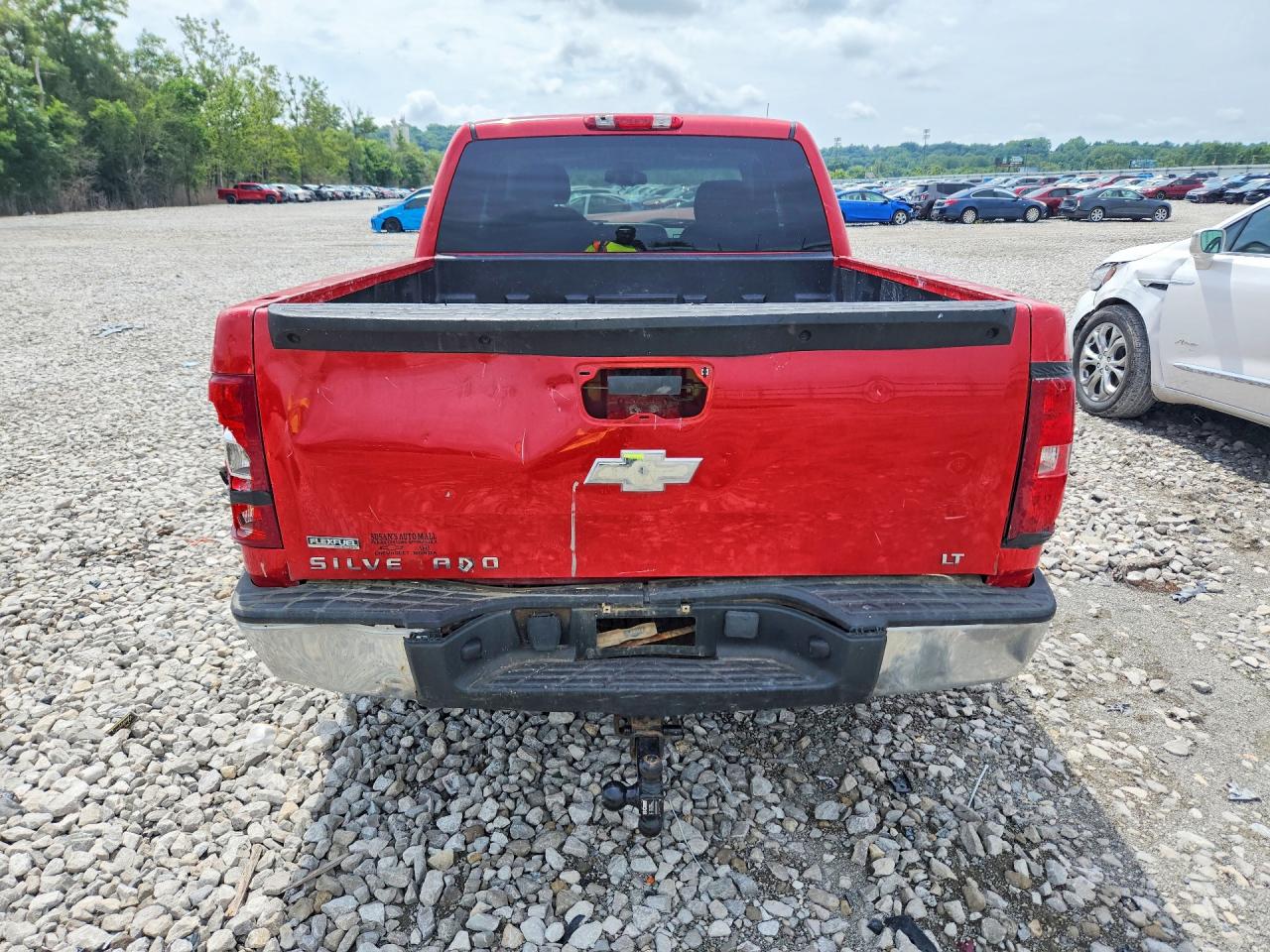 2009 Chevrolet Silverado K1500 Lt Red vin: 1GCEK29059Z141377