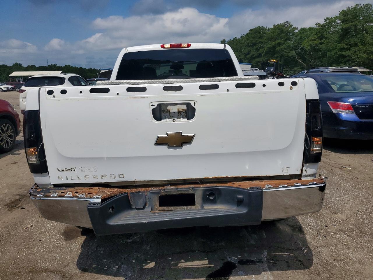 2009 Chevrolet Silverado K1500 Lt White vin: 1GCEK29059Z224145