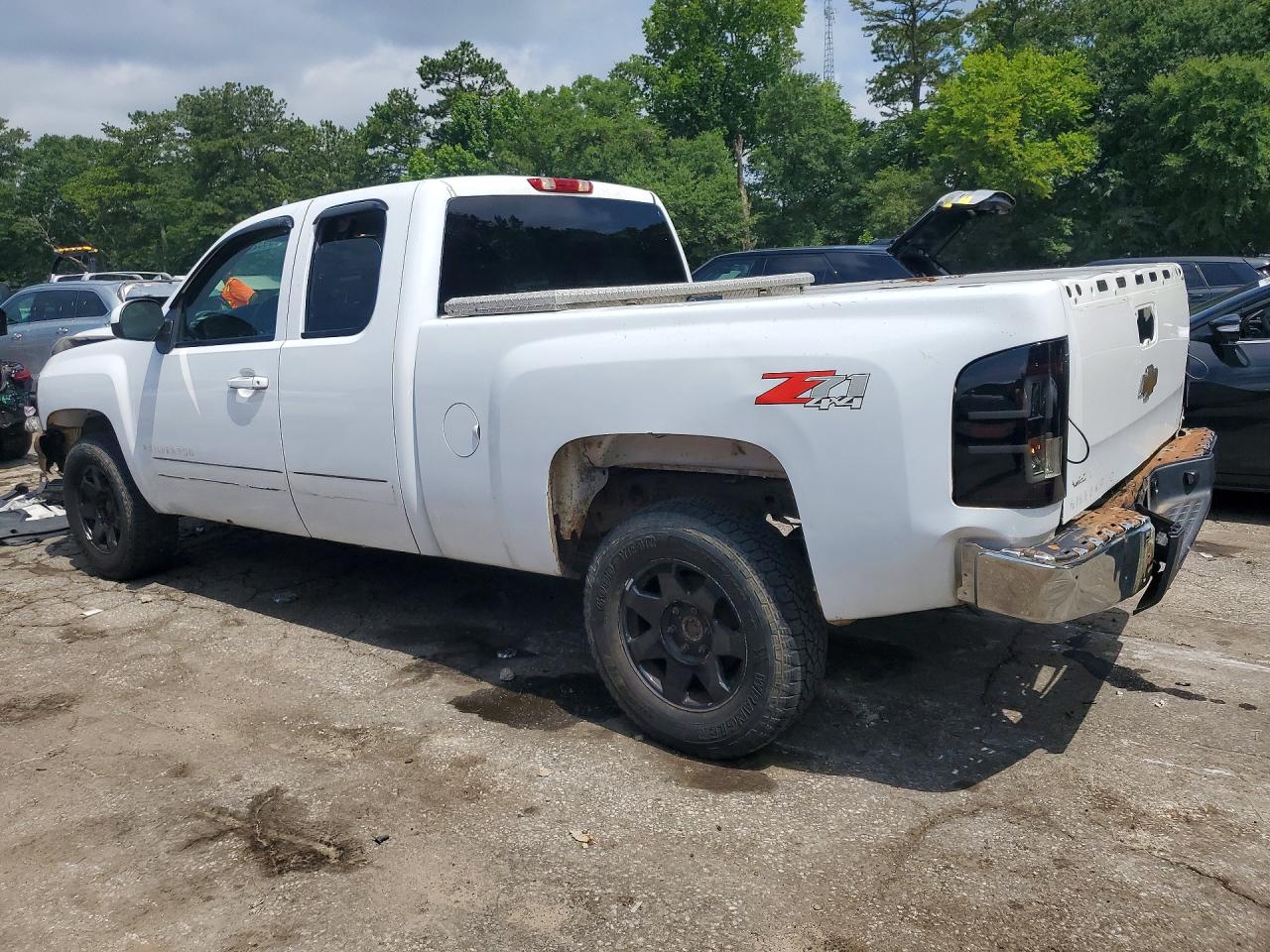 2009 Chevrolet Silverado K1500 Lt White vin: 1GCEK29059Z224145