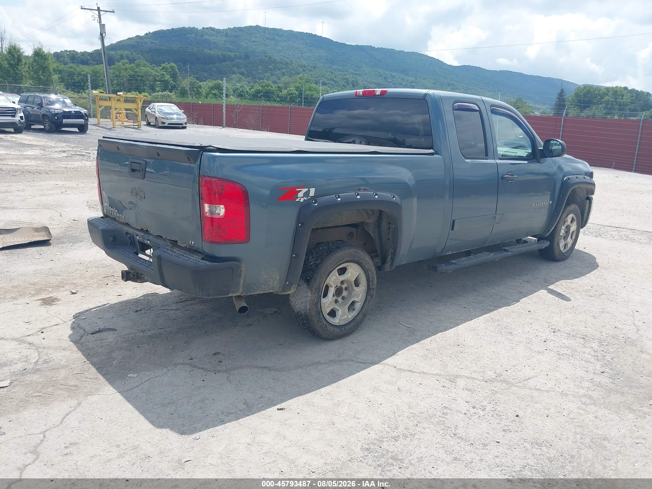2009 Chevrolet Silverado 1500 Lt Blue vin: 1GCEK29059Z270221