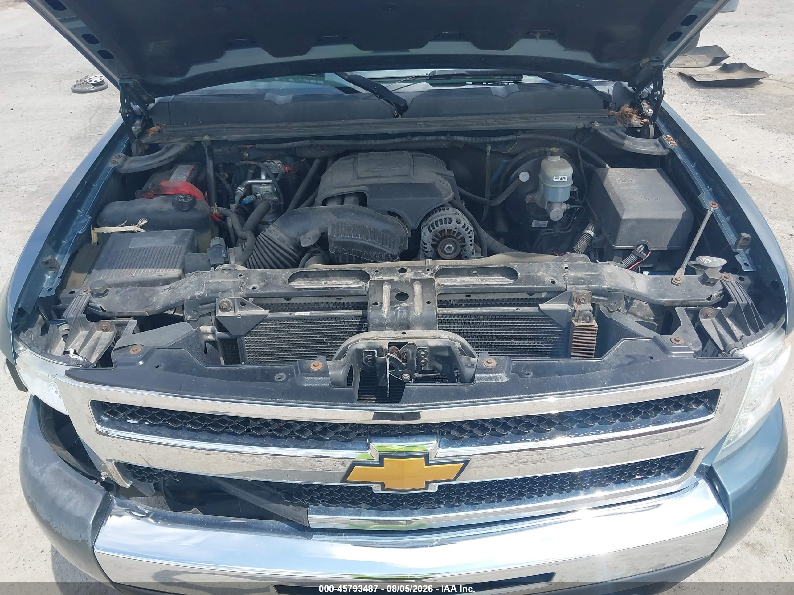 2009 Chevrolet Silverado 1500 Lt Blue vin: 1GCEK29059Z270221