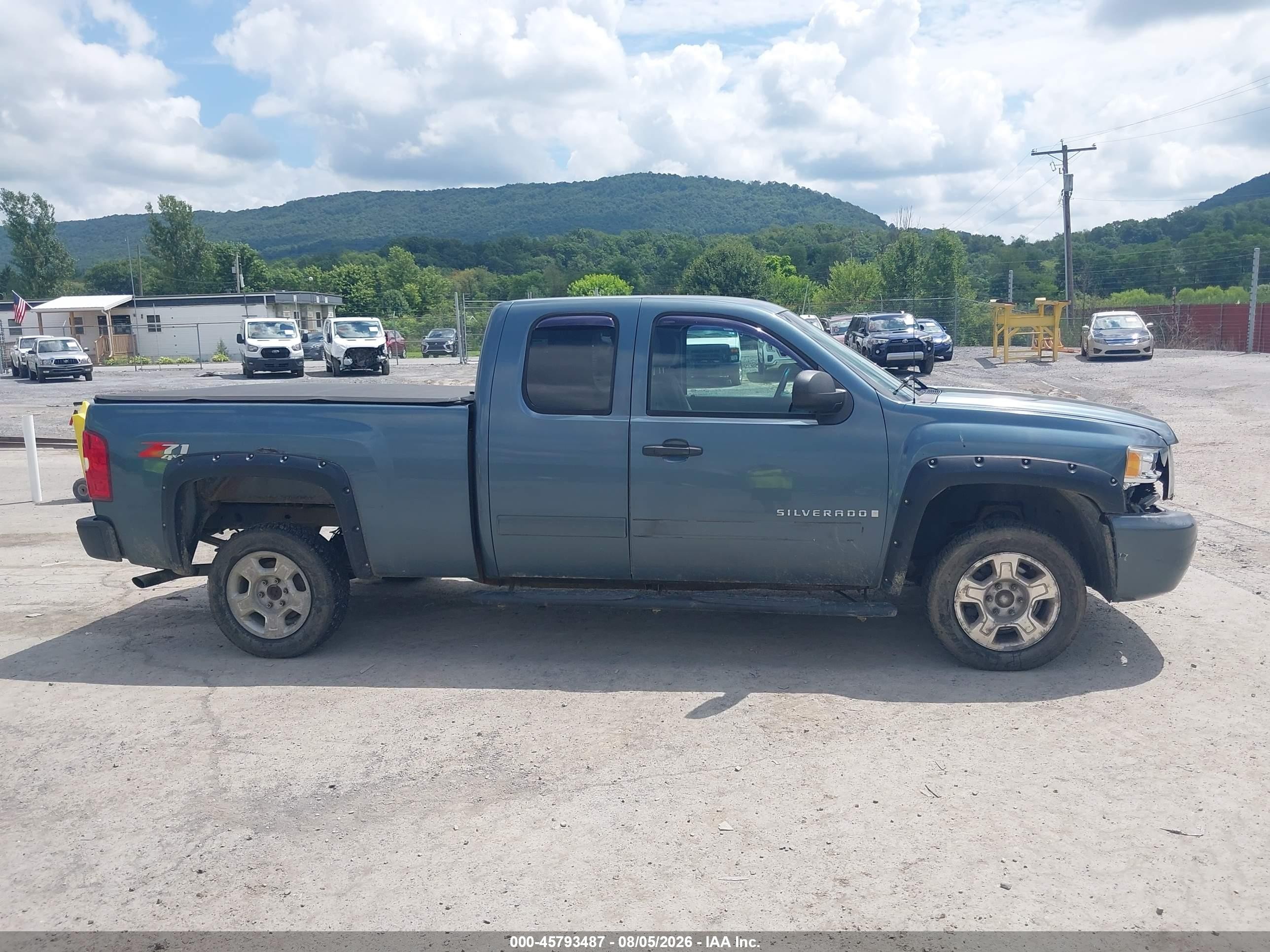 2009 Chevrolet Silverado 1500 Lt Blue vin: 1GCEK29059Z270221