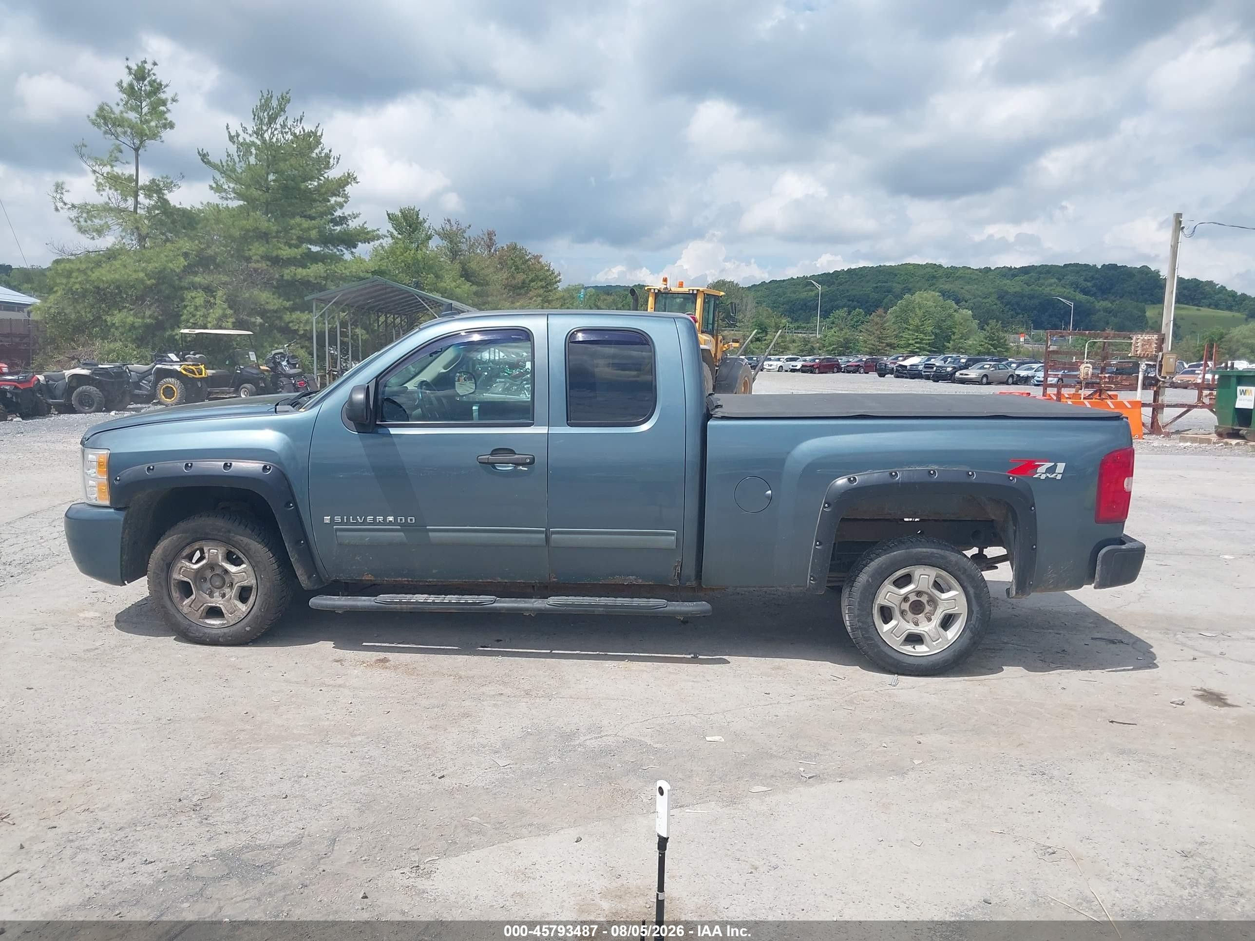 2009 Chevrolet Silverado 1500 Lt Blue vin: 1GCEK29059Z270221