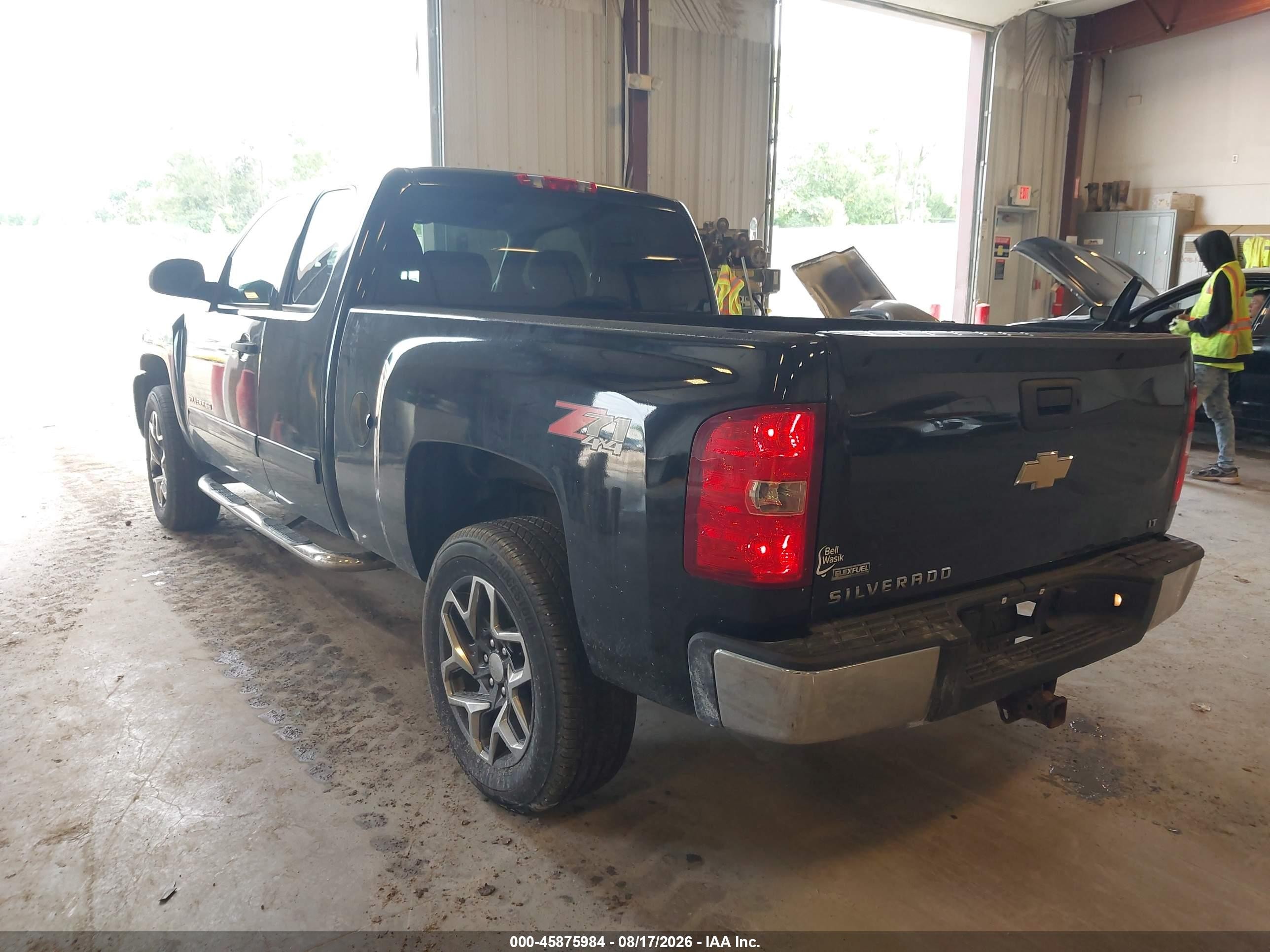 2009 Chevrolet Silverado 1500 Lt Black vin: 1GCEK29069Z282989