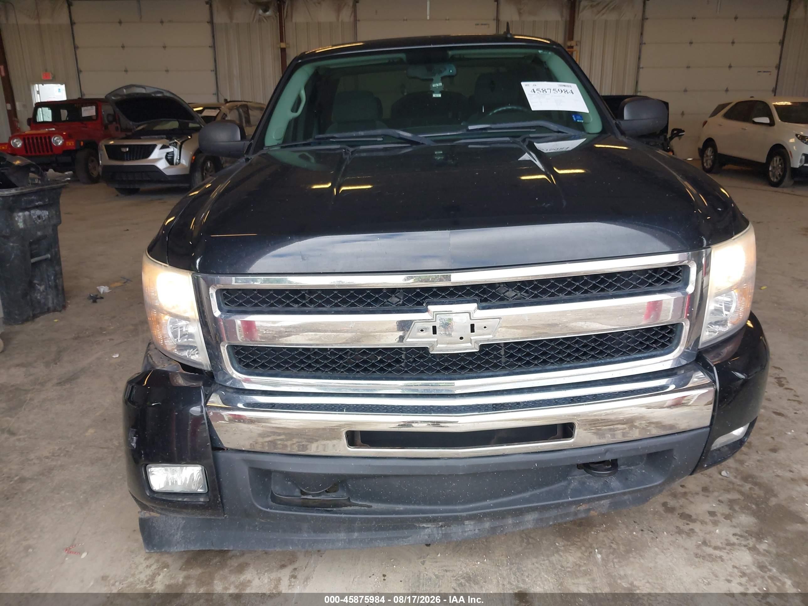 2009 Chevrolet Silverado 1500 Lt Black vin: 1GCEK29069Z282989