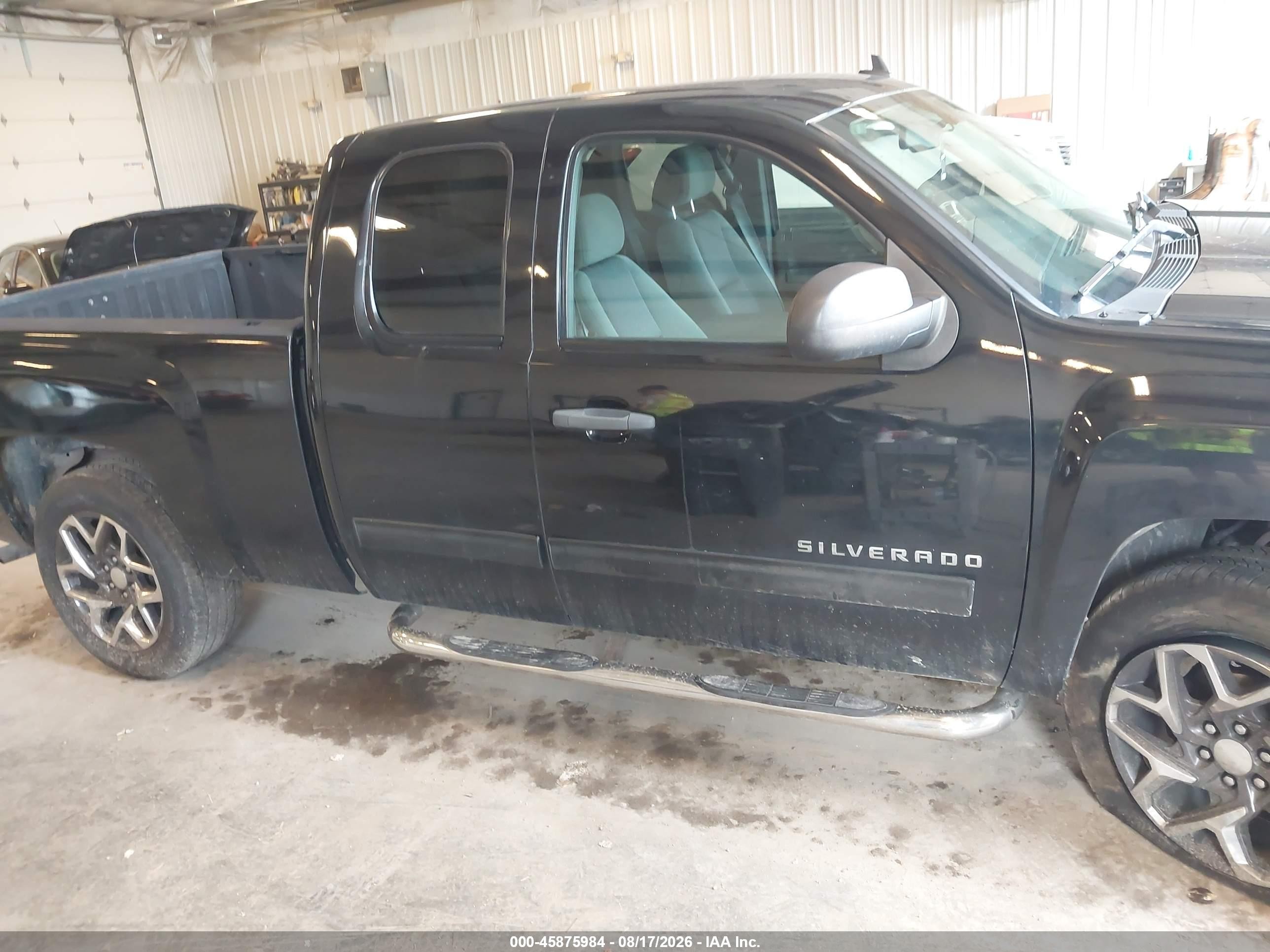 2009 Chevrolet Silverado 1500 Lt Black vin: 1GCEK29069Z282989