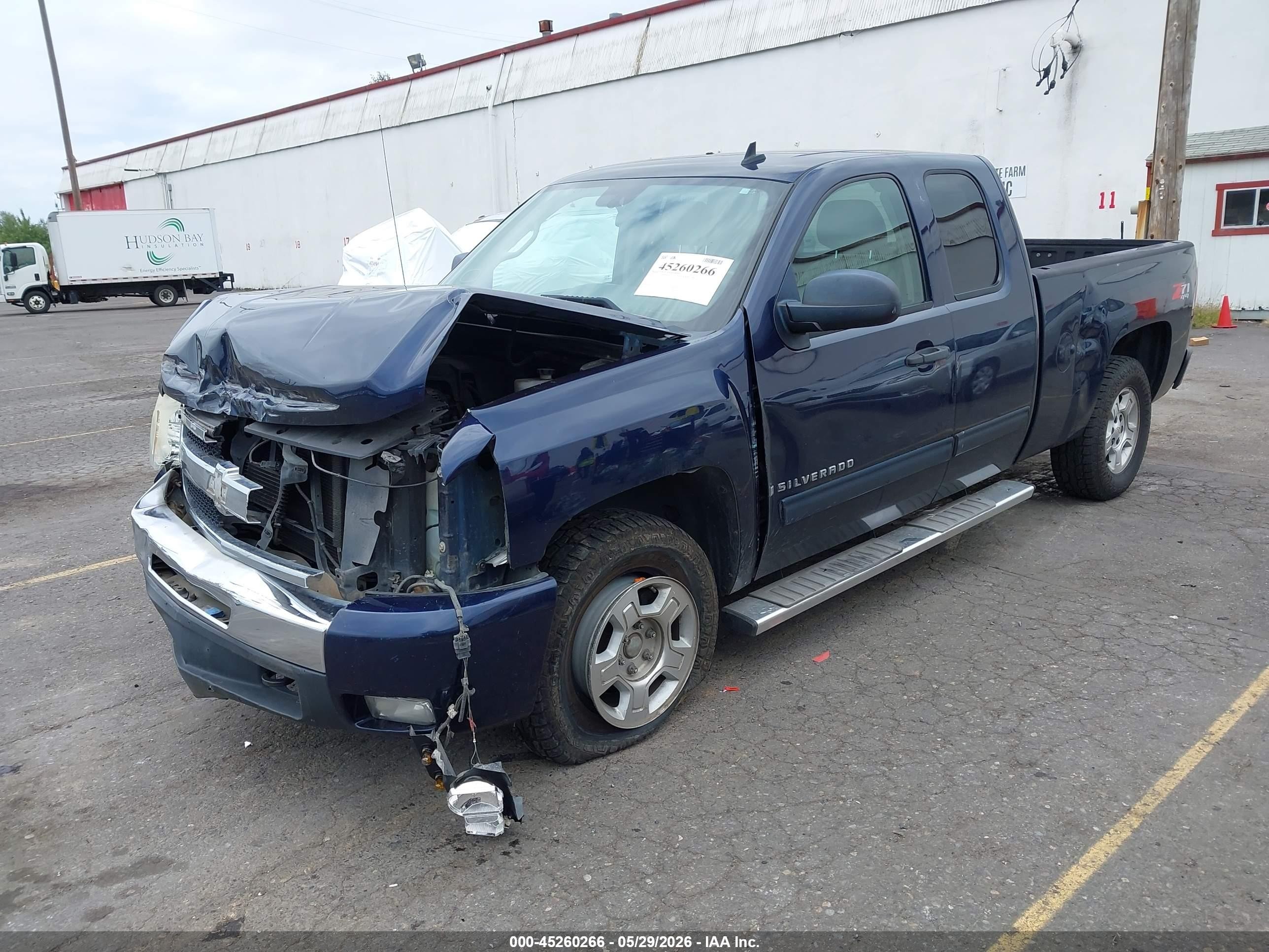 2009 Chevrolet Silverado 1500 Lt Blue vin: 1GCEK29079Z107652