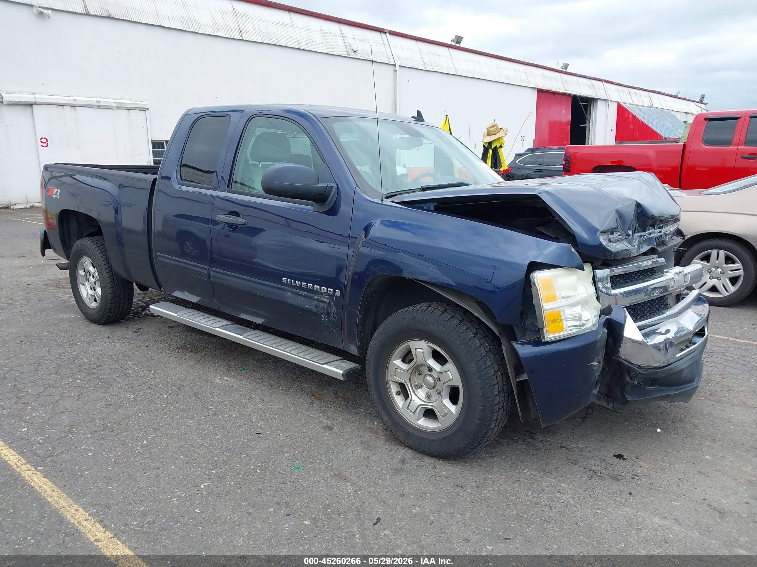 2009 Chevrolet Silverado 1500 Lt Blue vin: 1GCEK29079Z107652