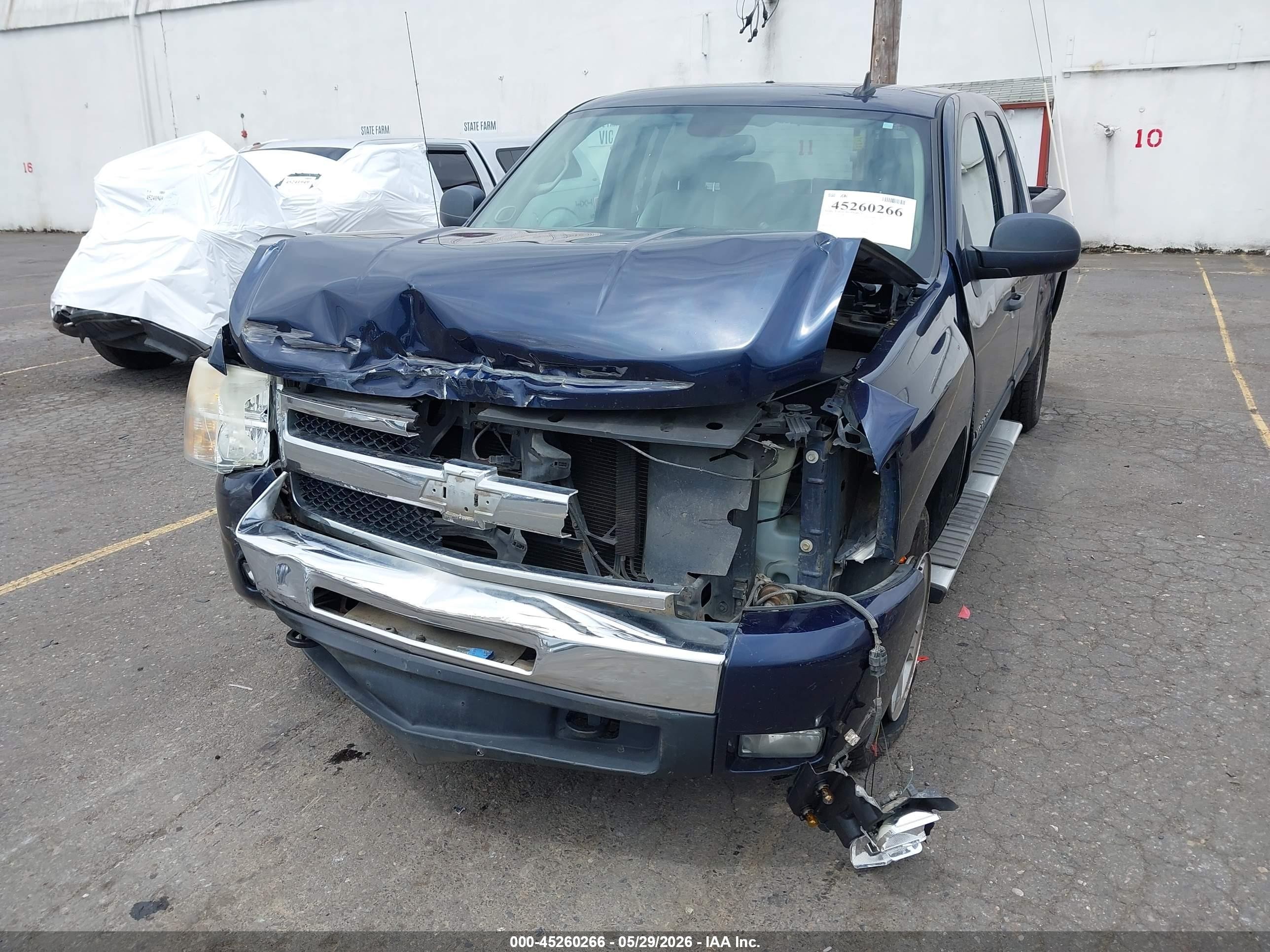 2009 Chevrolet Silverado 1500 Lt Blue vin: 1GCEK29079Z107652