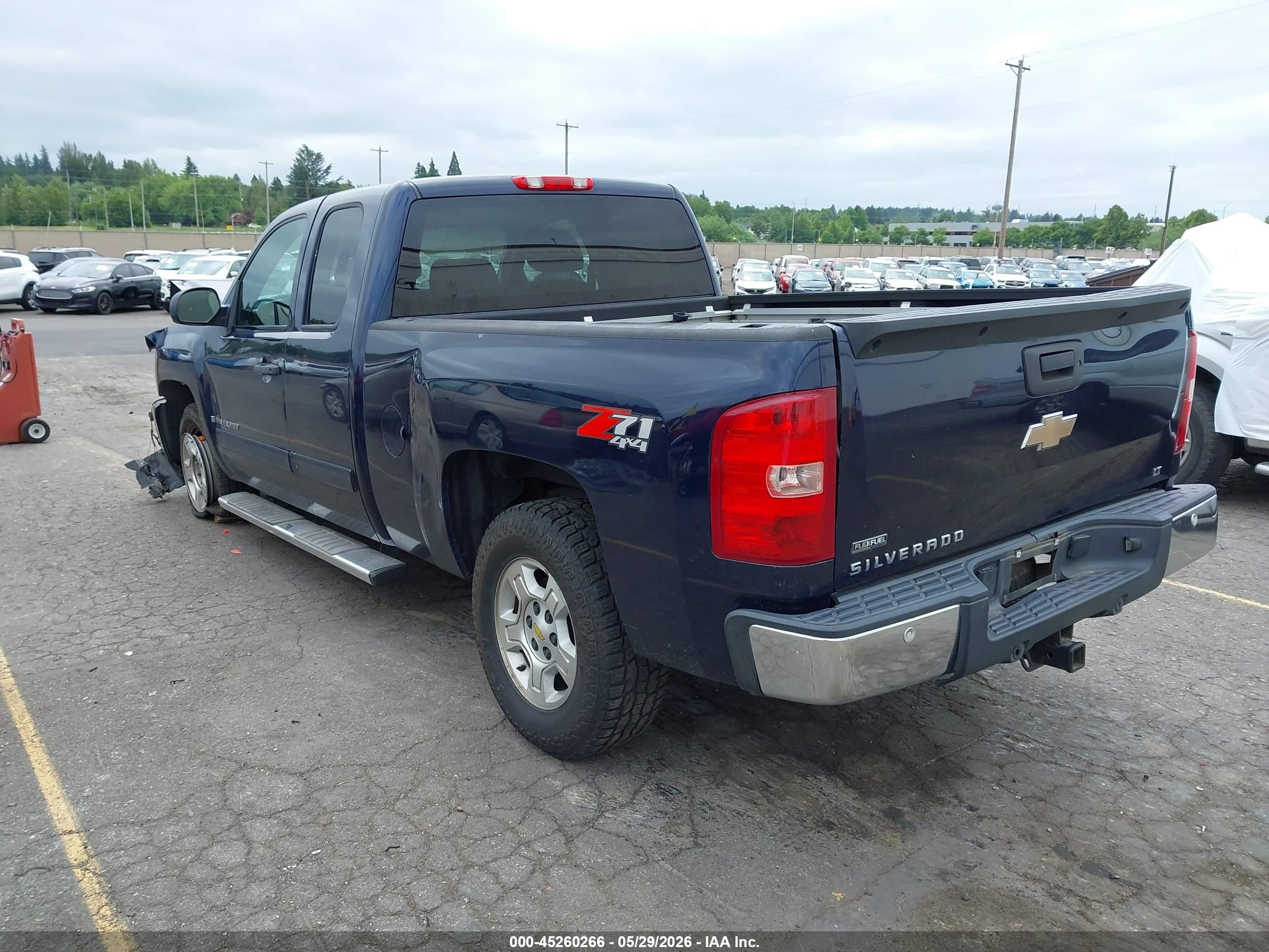 2009 Chevrolet Silverado 1500 Lt Blue vin: 1GCEK29079Z107652