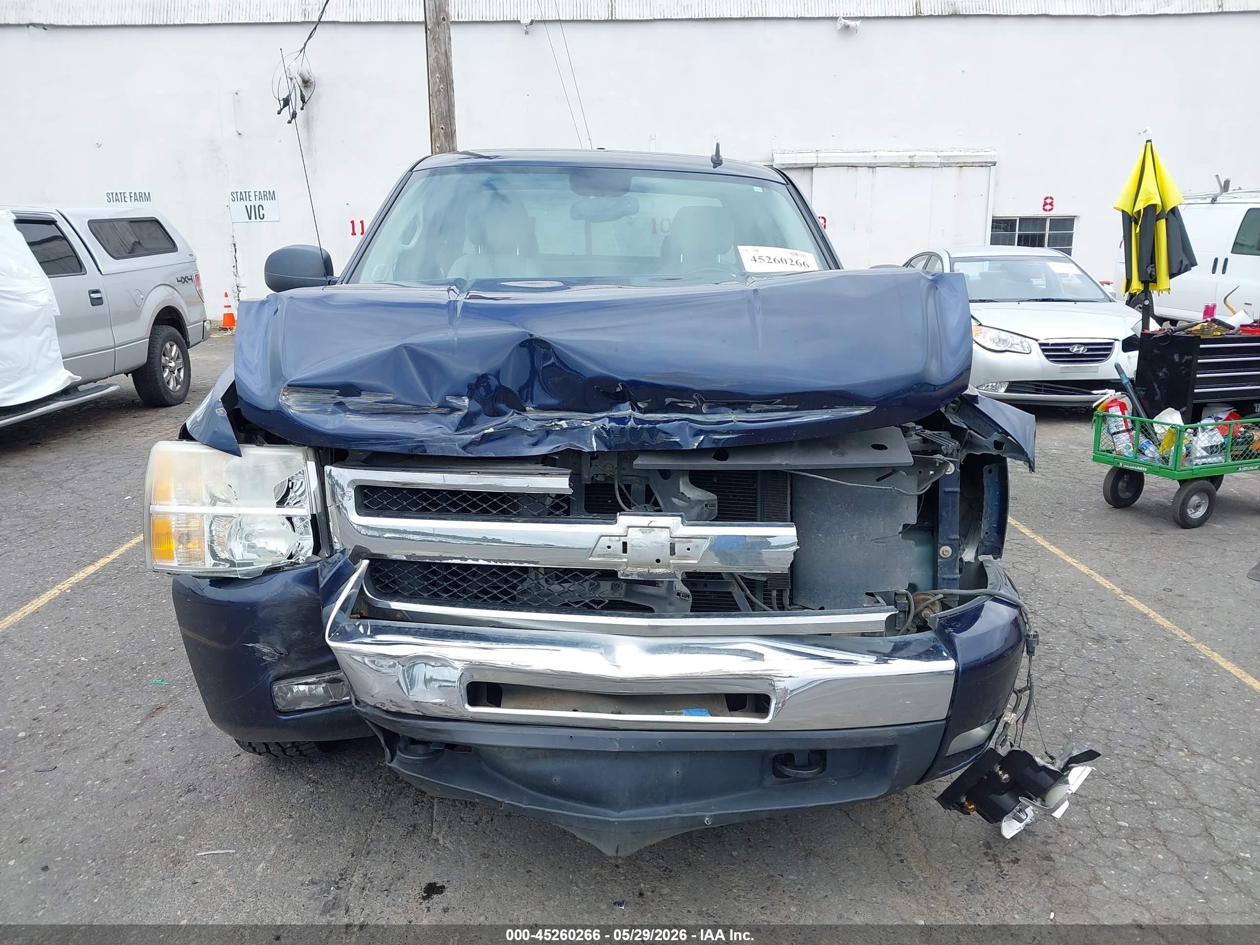 2009 Chevrolet Silverado 1500 Lt Blue vin: 1GCEK29079Z107652