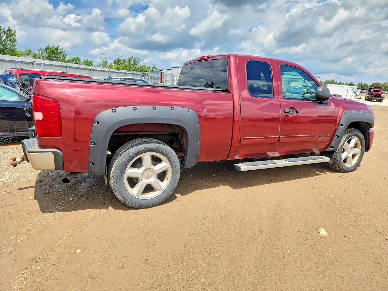 2009 Chevrolet Silverado K1500 Lt Maroon vin: 1GCEK29079Z195554