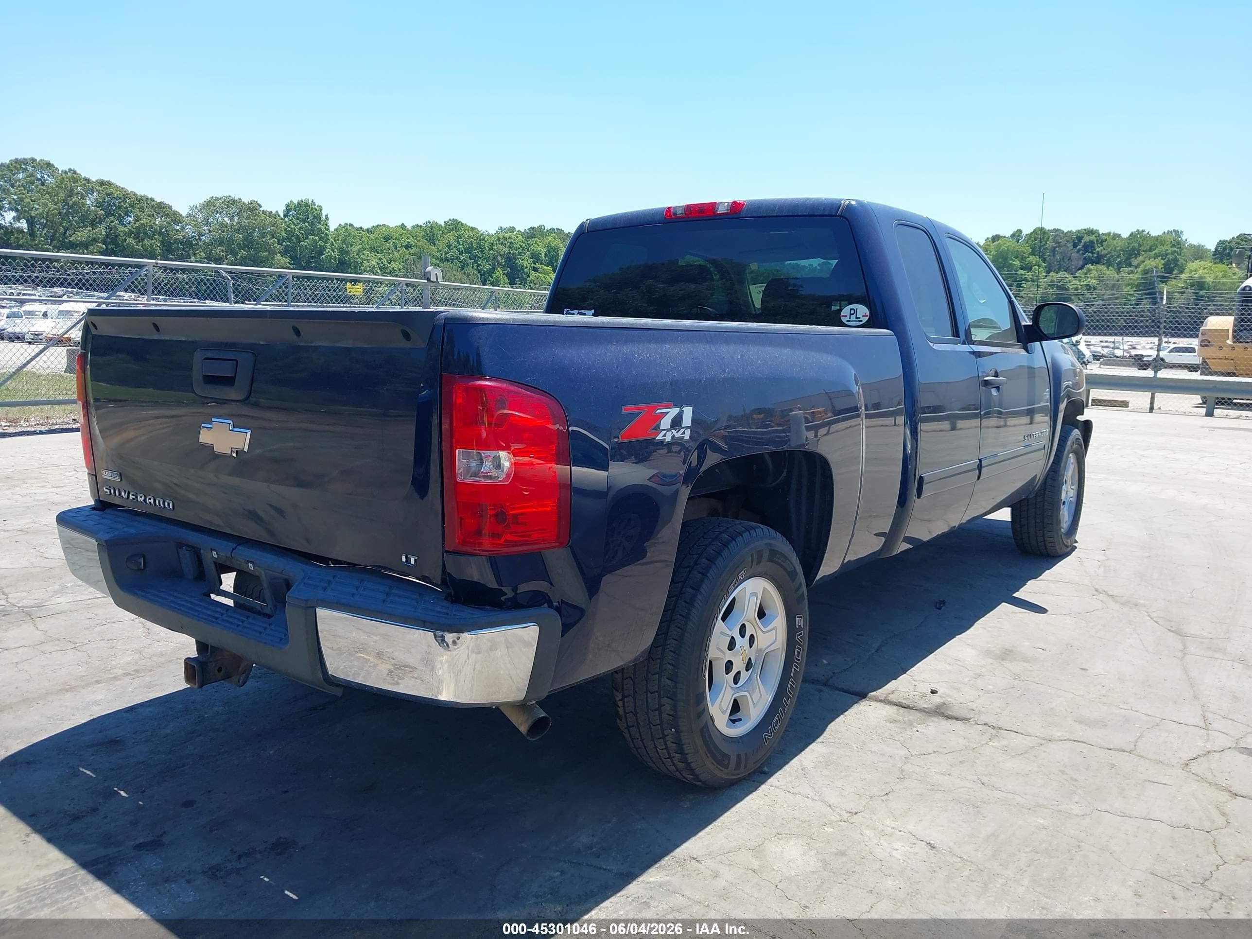 2009 Chevrolet Silverado 1500 Lt Dark Blue vin: 1GCEK29079Z274951