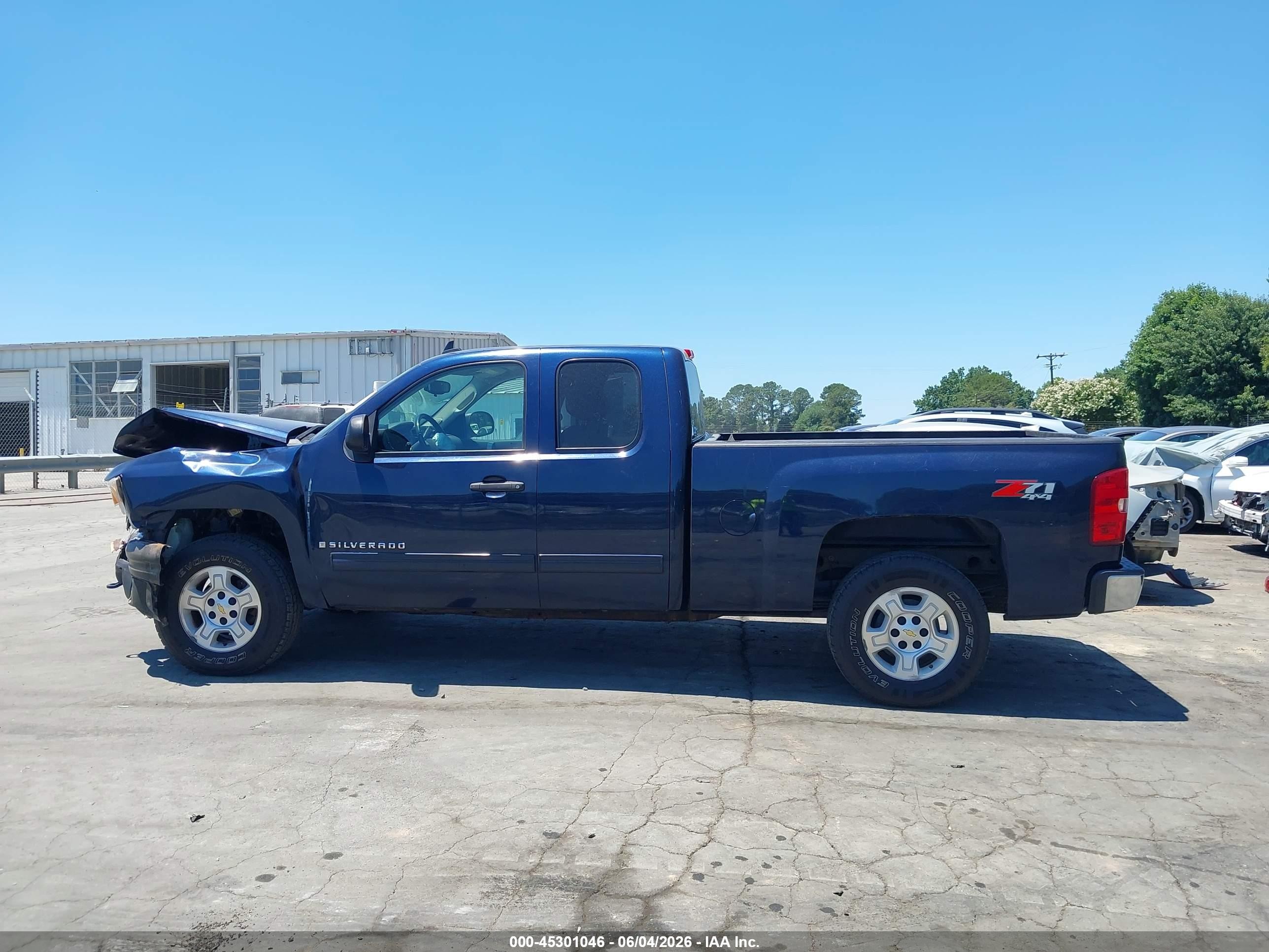 2009 Chevrolet Silverado 1500 Lt Dark Blue vin: 1GCEK29079Z274951