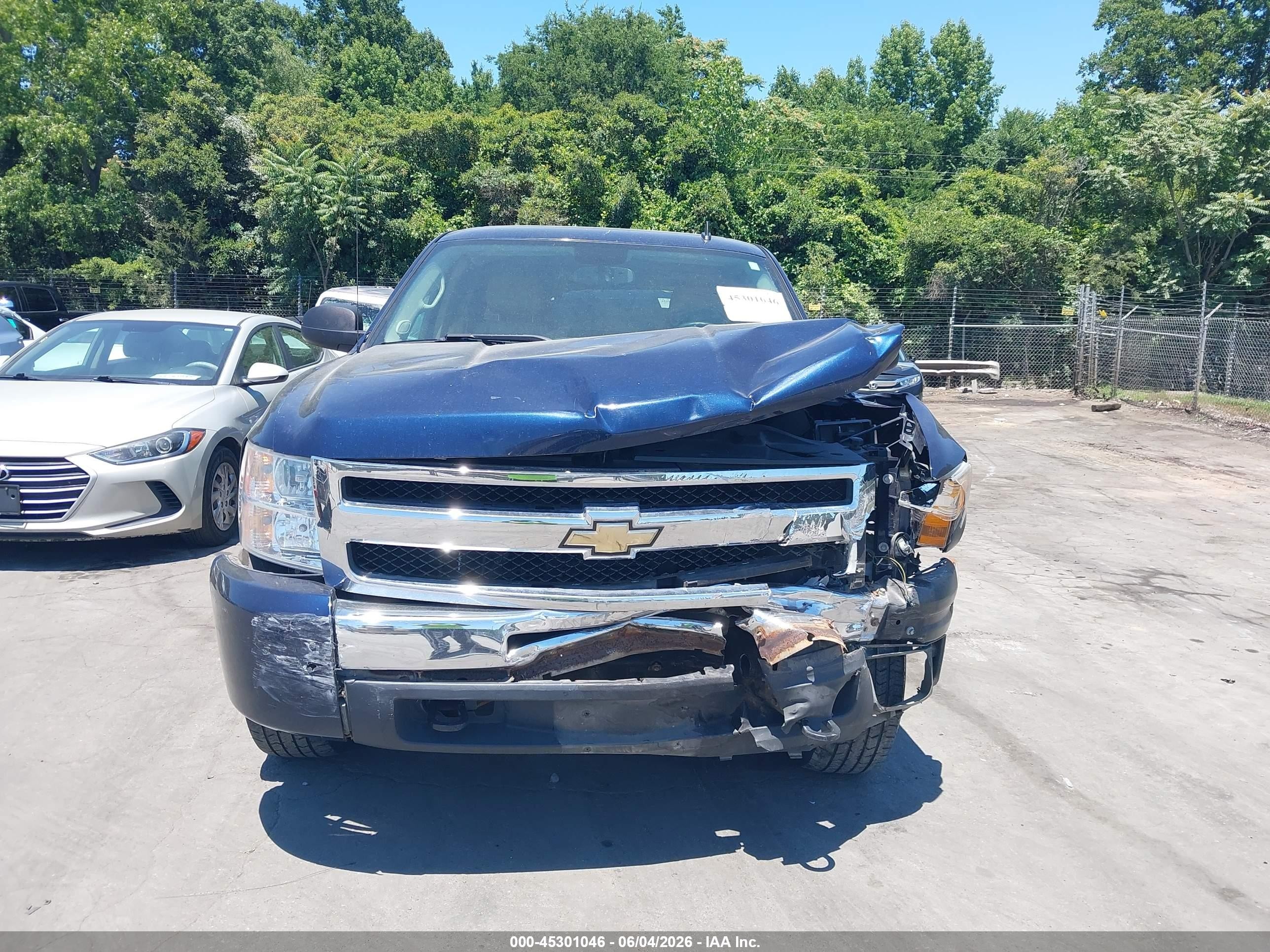 2009 Chevrolet Silverado 1500 Lt Dark Blue vin: 1GCEK29079Z274951
