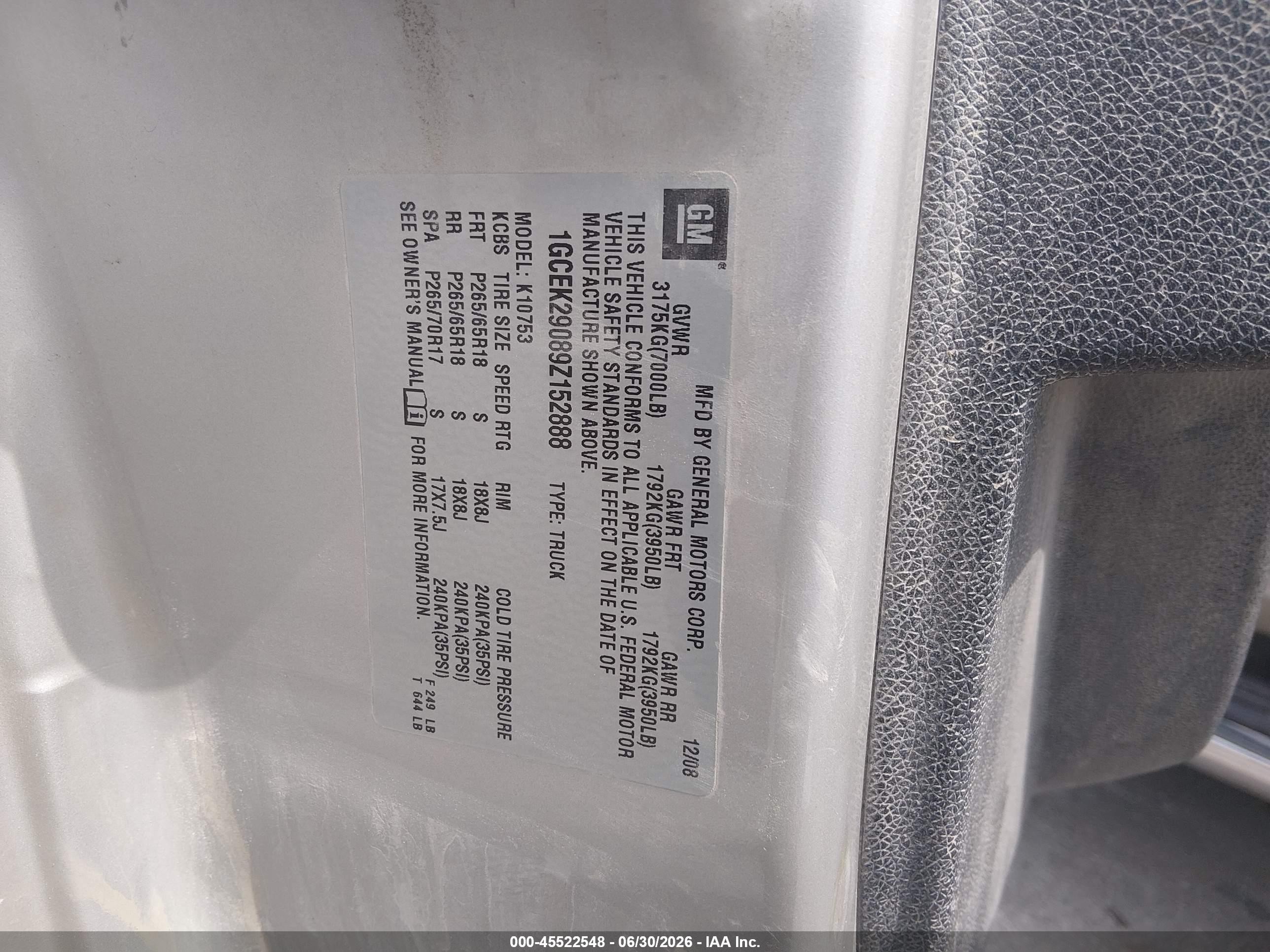 2009 Chevrolet Silverado 1500 Lt Silver vin: 1GCEK29089Z152888