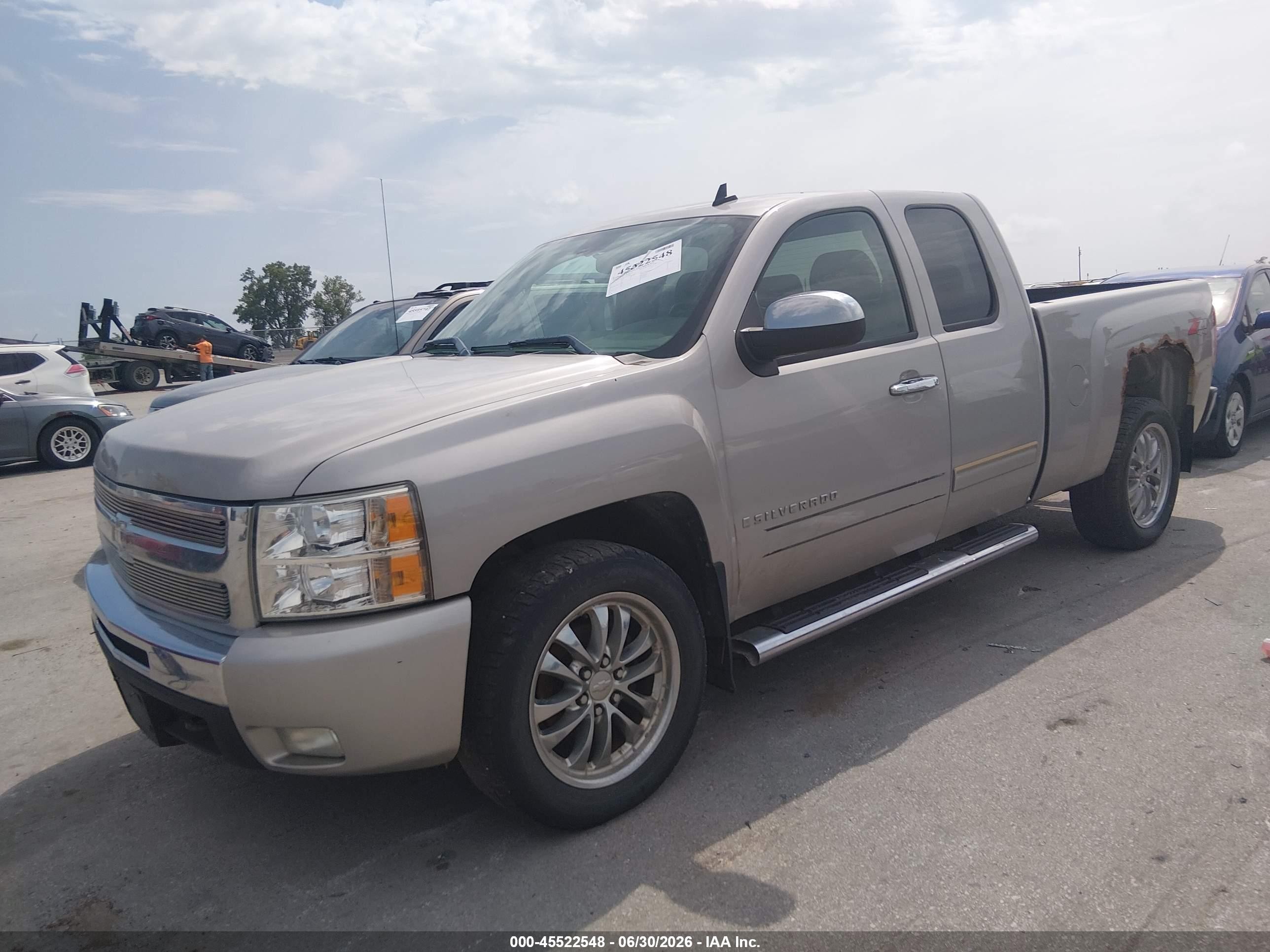 2009 Chevrolet Silverado 1500 Lt Silver vin: 1GCEK29089Z152888