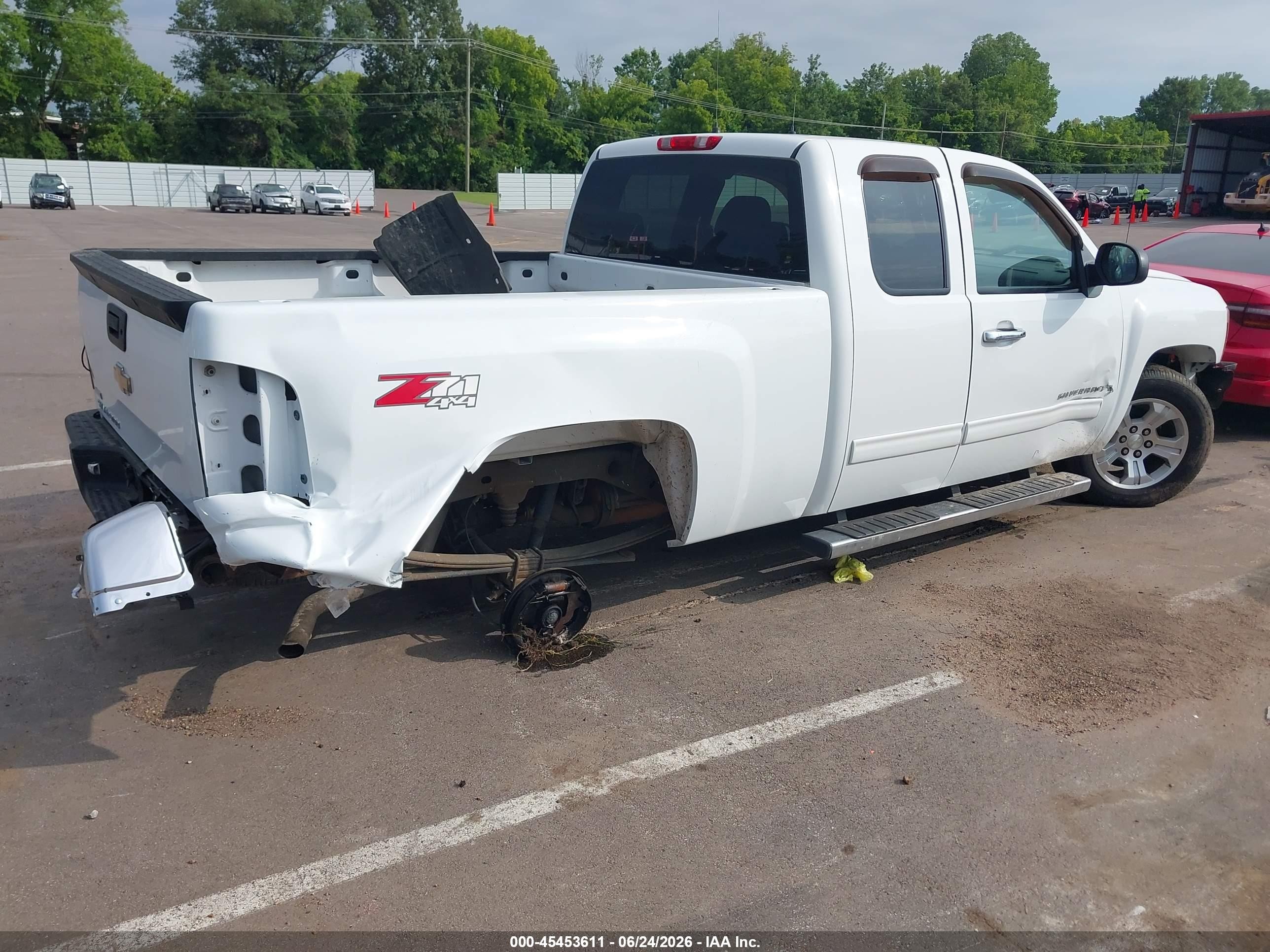 2009 Chevrolet Silverado 1500 Lt White vin: 1GCEK29089Z174941